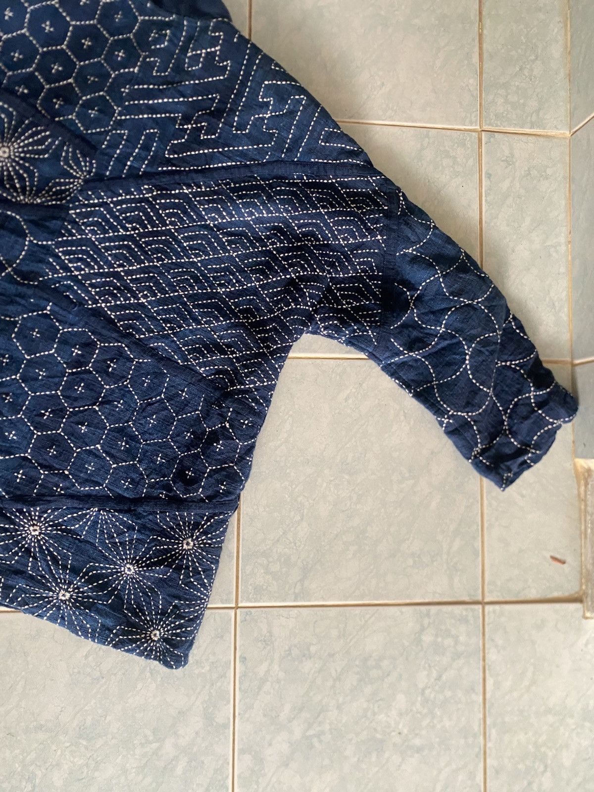 Japanese Brand Vintage Japanese sashiko jacket Size XL / US 12-14 / IT 48-50 - 8 Thumbnail