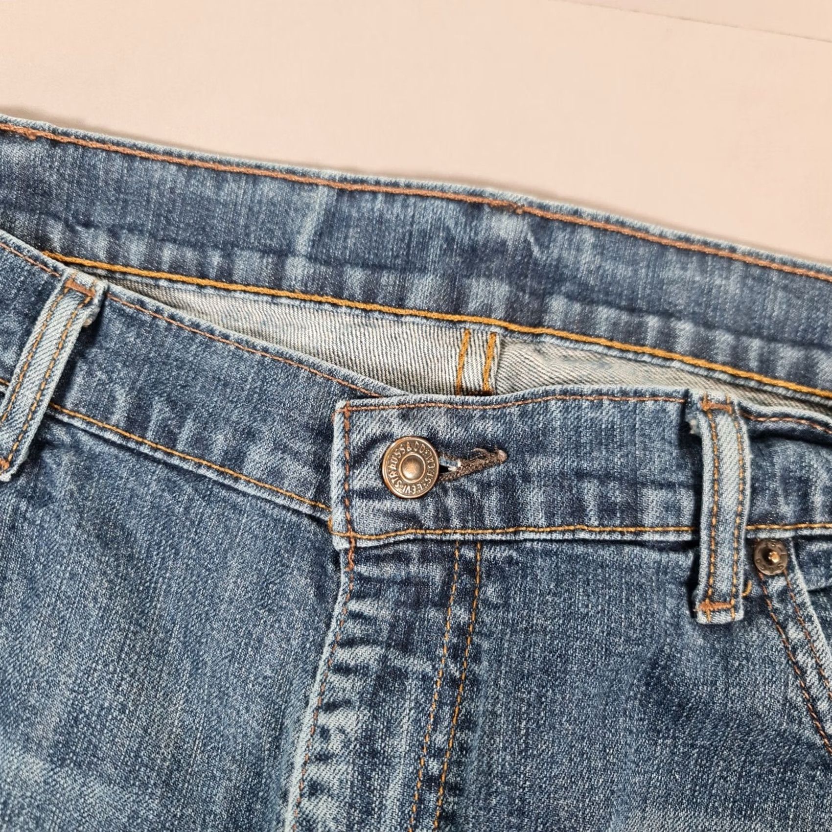 Levi's Levi’S 559 Mens Baggy Jeans Blue W40 L28 Relaxed Fit Straight Leg Denim - Vintage - 90s - USA - Zipper Size US 40 / EU 56 - 3 Thumbnail