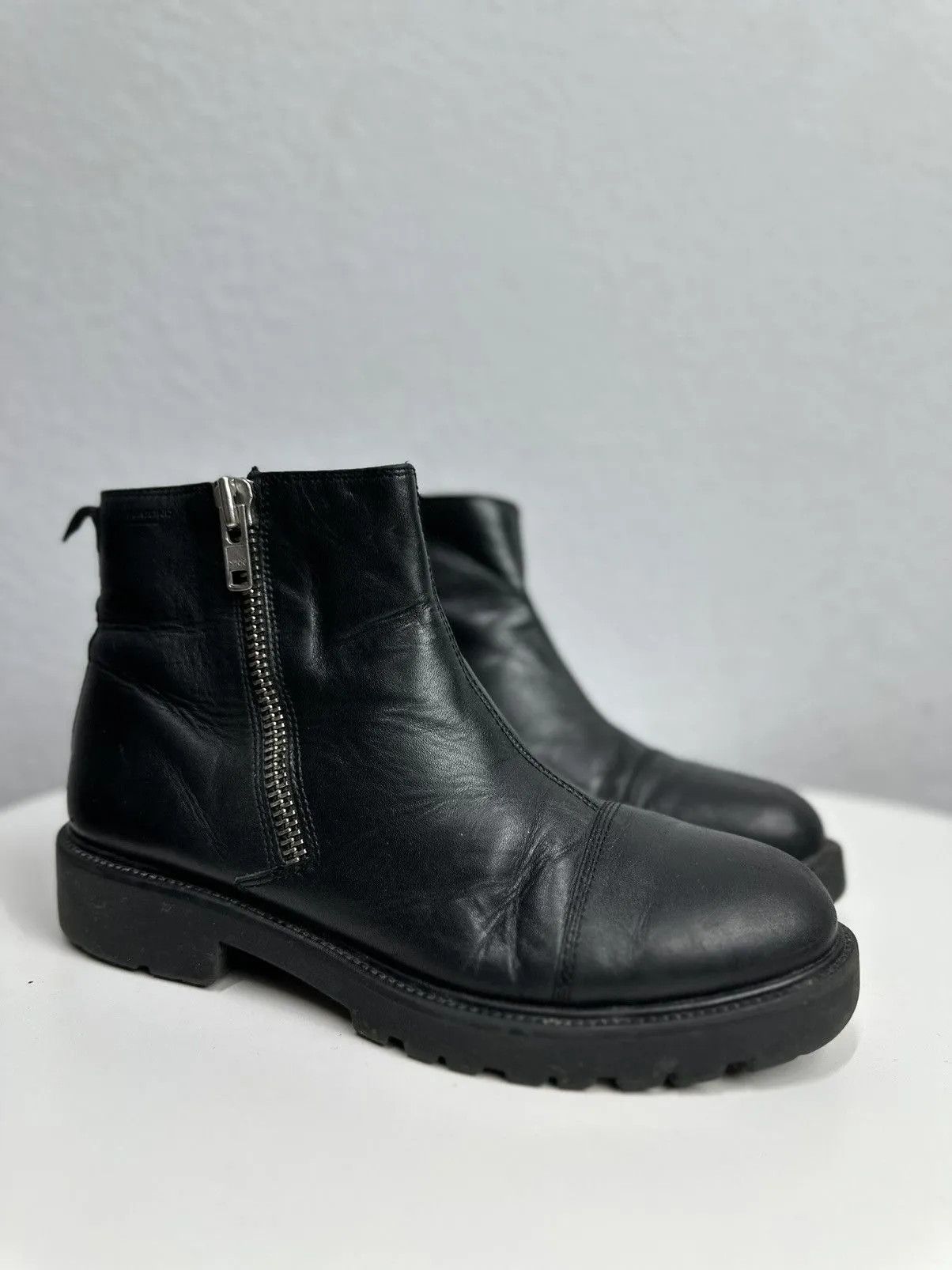 Vagabond Leather Boots Vintsge Hight A.S 98 Rick Owens Style Size US 8.5 / EU 41-42 - 5 Thumbnail