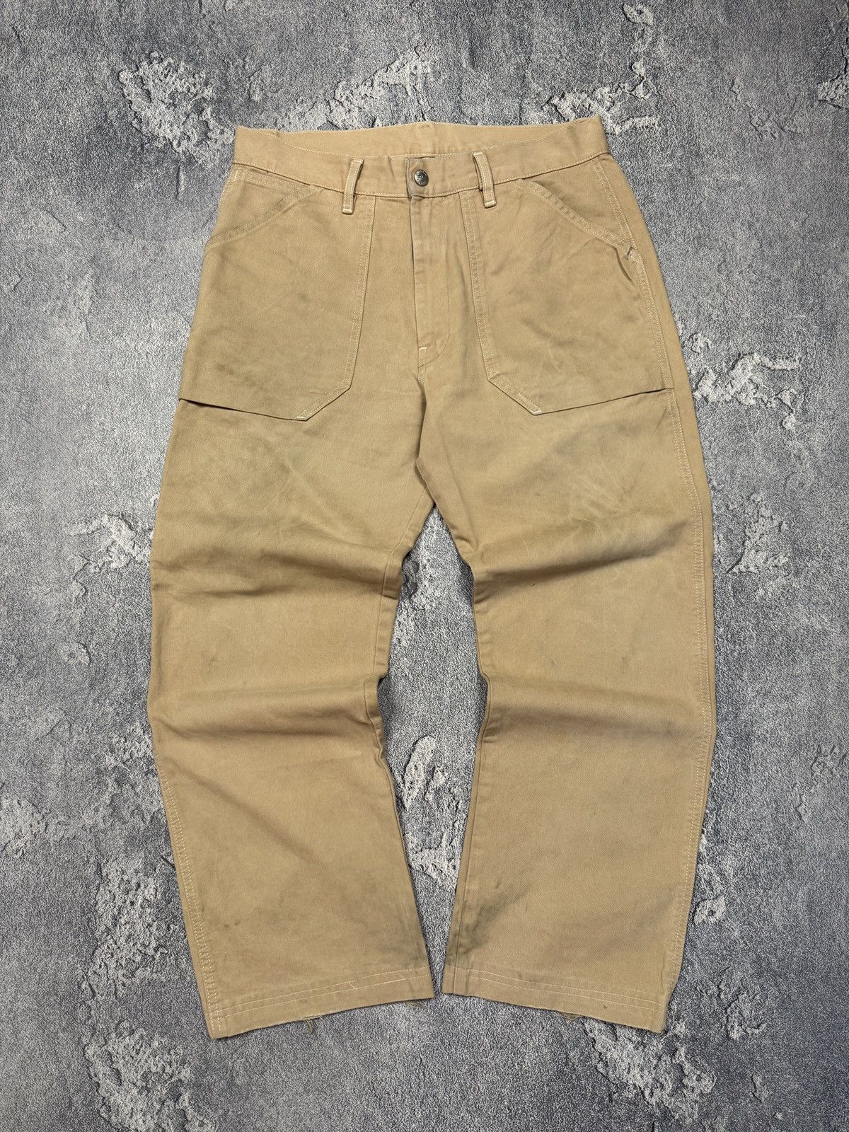 Diesel 00s Diesel Workwear Cargo Multipocket Pants Y2K Rare Faded Size US 34 / EU 50 - 1 Thumbnail