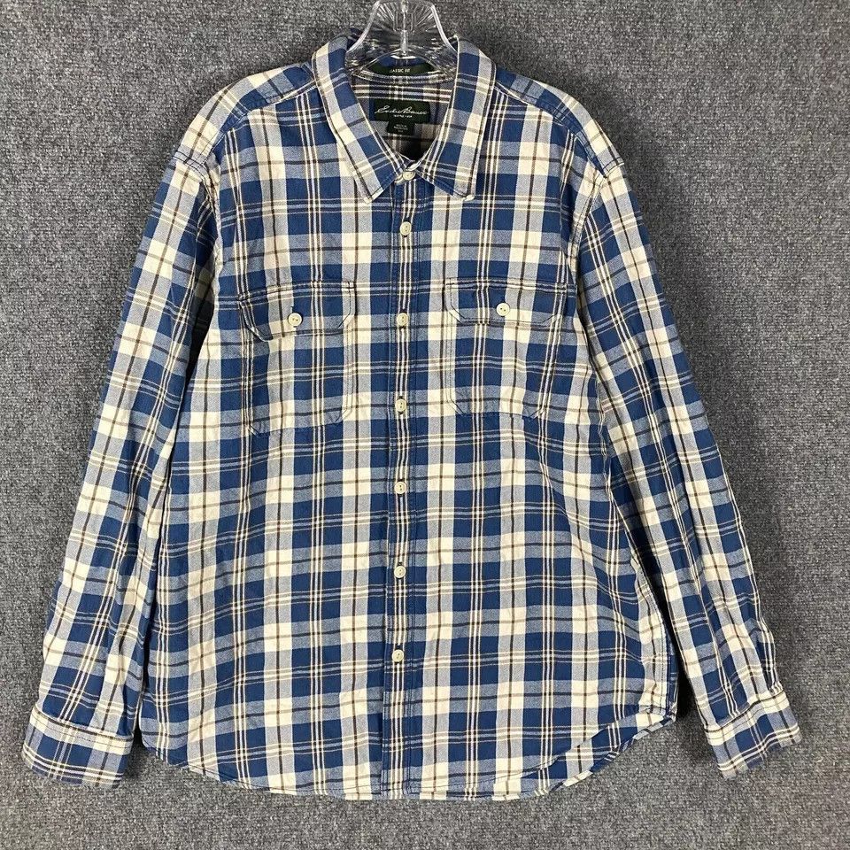 Eddie Bauer Eddie Bauer Flannel Men's XXL Classic Fit 2XL Plaid Adults Size US XXL / EU 58 / 5 - 1 Thumbnail