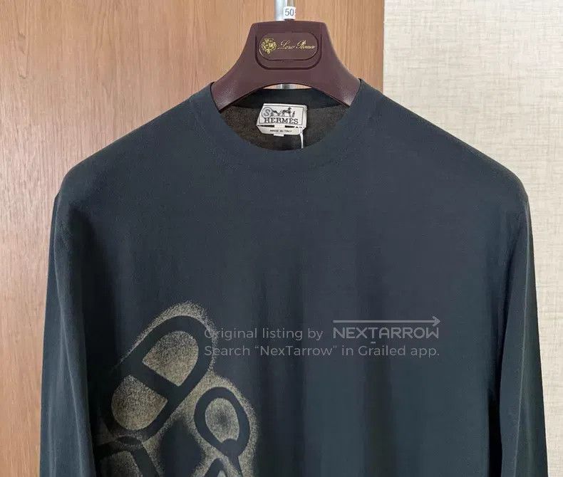 Hermes Hermes Men's Pig Nose Knit Sweater Size US S / EU 44-46 / 1 - 2 Thumbnail
