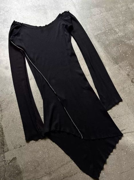 Other Catorce Early Asymmetrical Raw-Edge Knit Top Size L / US 10 / IT 46 - 7 Thumbnail