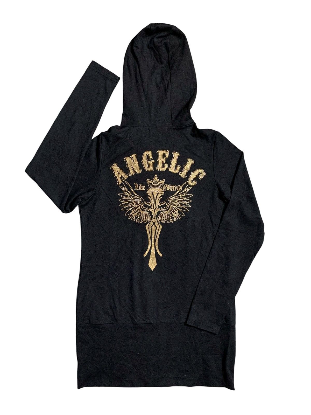 Beauty Beast RICH ANGELIC GLITTER ZIP HOODIE IFSIX LGB KMRII PUNK STYLE Size S / US 4 / IT 40 - 2 Thumbnail