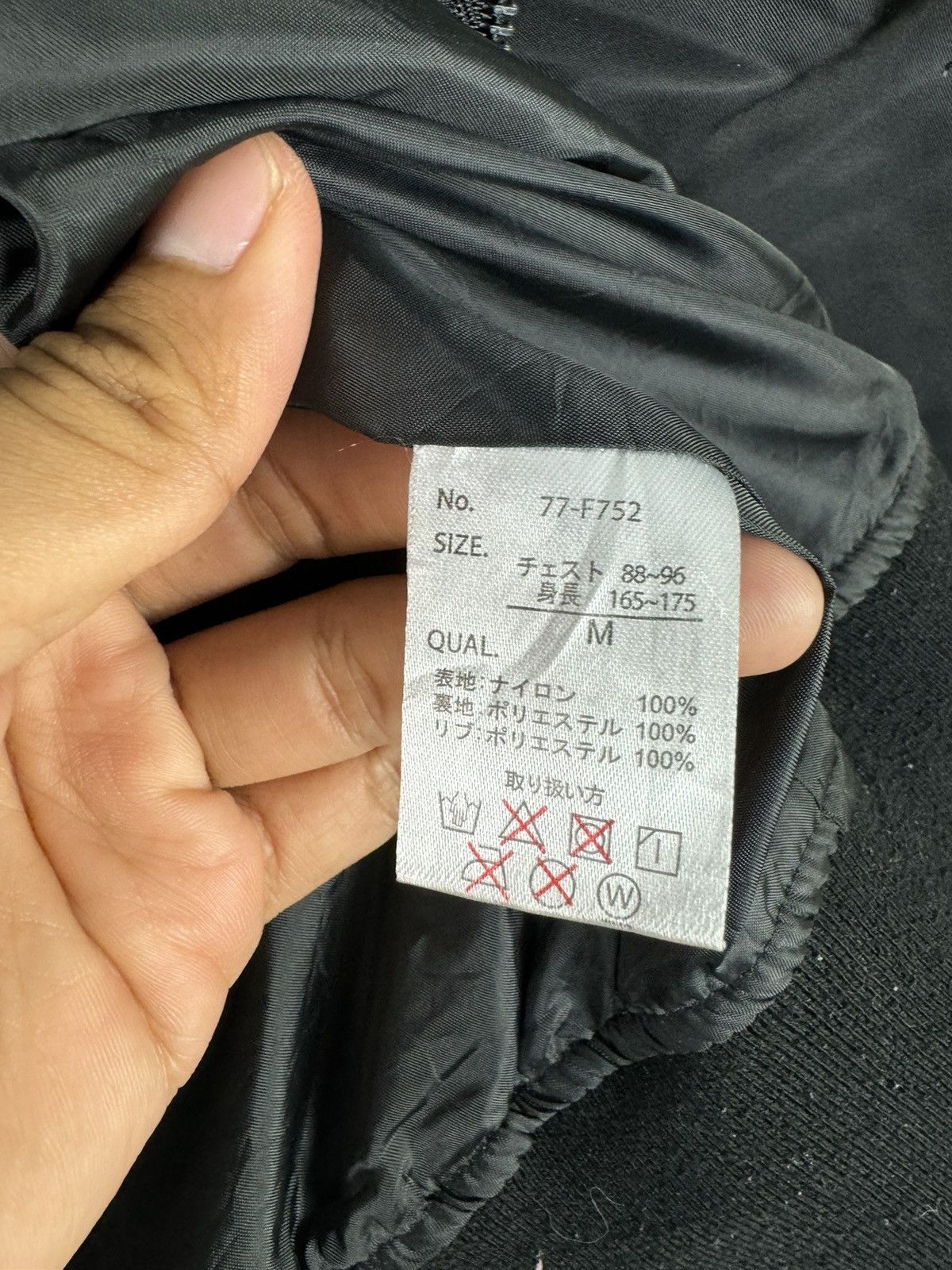 Vintage FLG Militaly Garments Patch Bomber Jacket Size US M / EU 48-50 / 2 - 9 Thumbnail