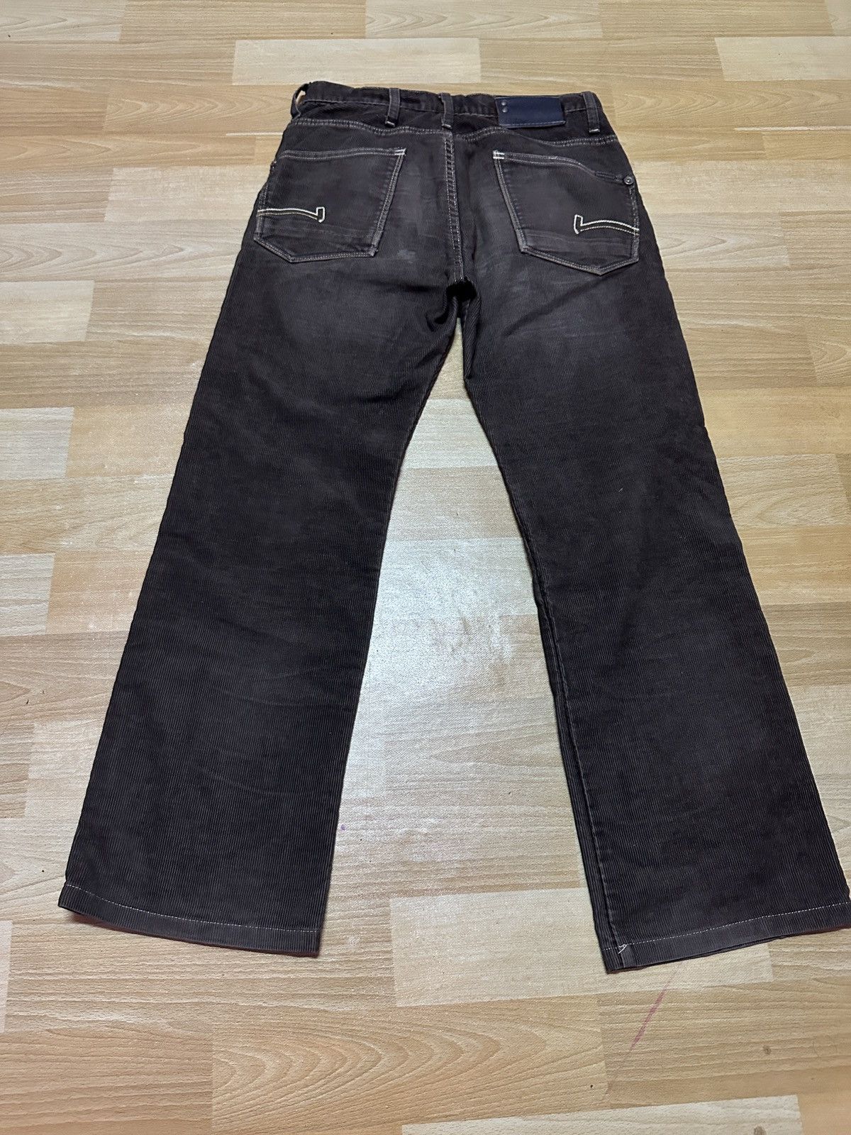 G-Star × Vintage Rare🔥G Star Raw Corduroy Denim Size US 31 - 19 Thumbnail