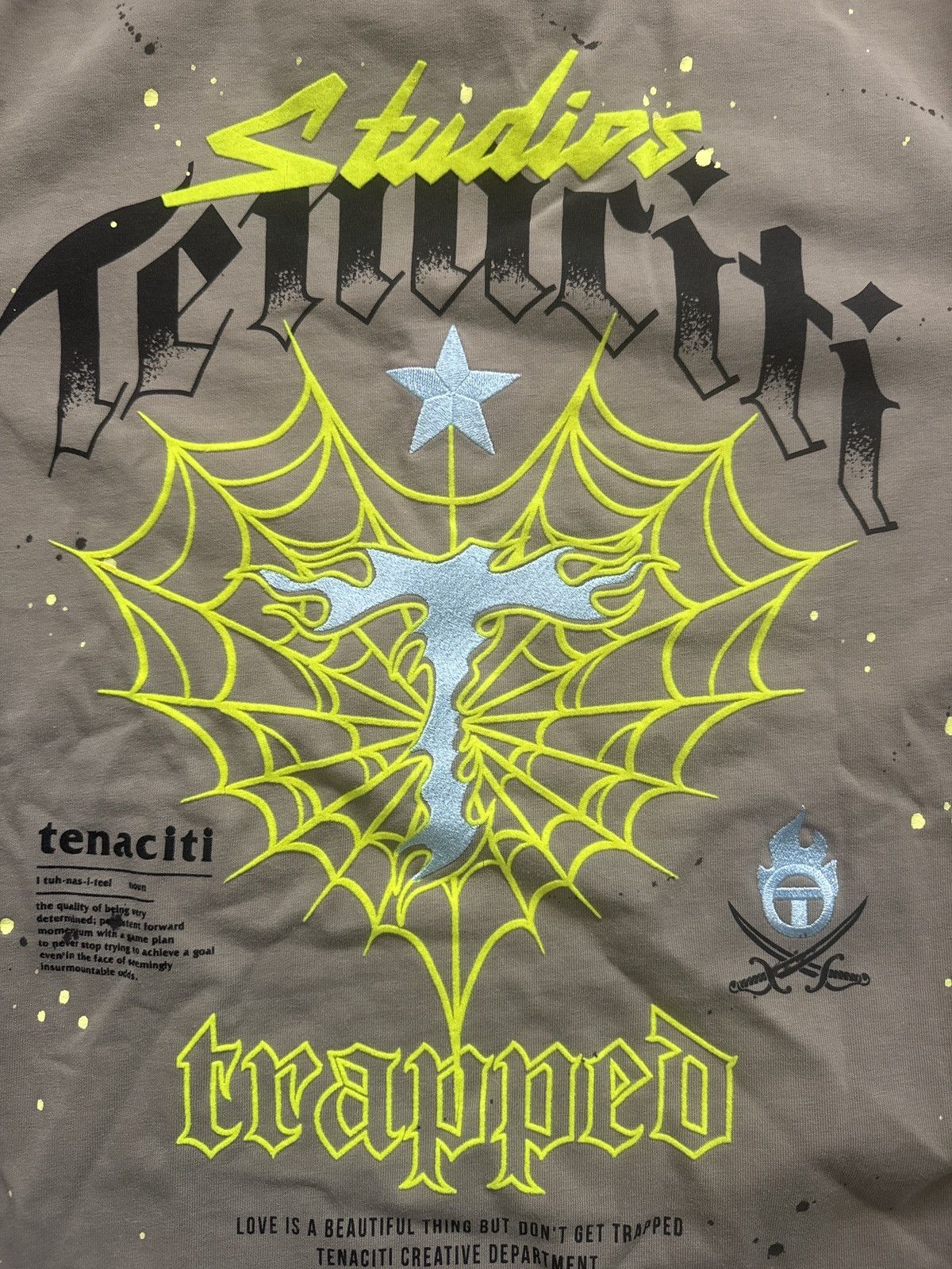 Other Tenaciti Studios Tee Embroidered Sz XL Size US XL / EU 56 / 4 - 5 Thumbnail