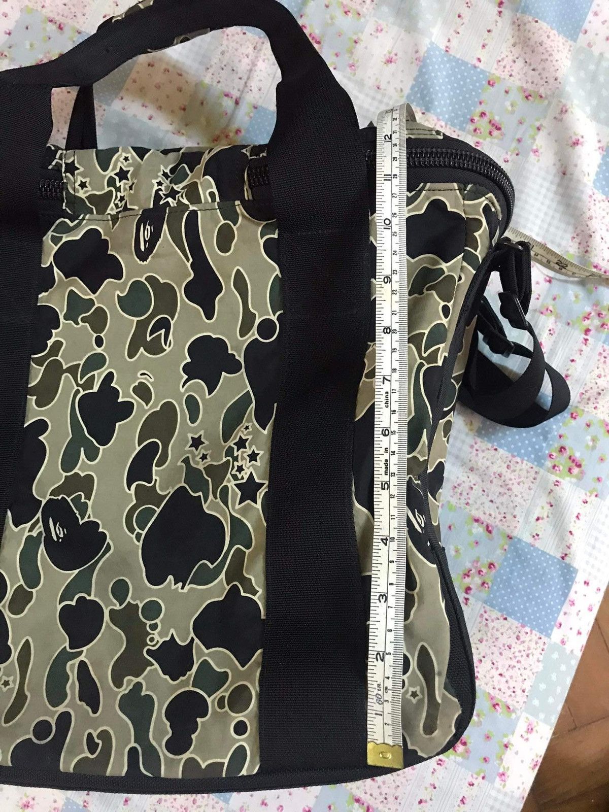 Nigo Sta Camo Record Bag Size ONE SIZE - 9 Thumbnail