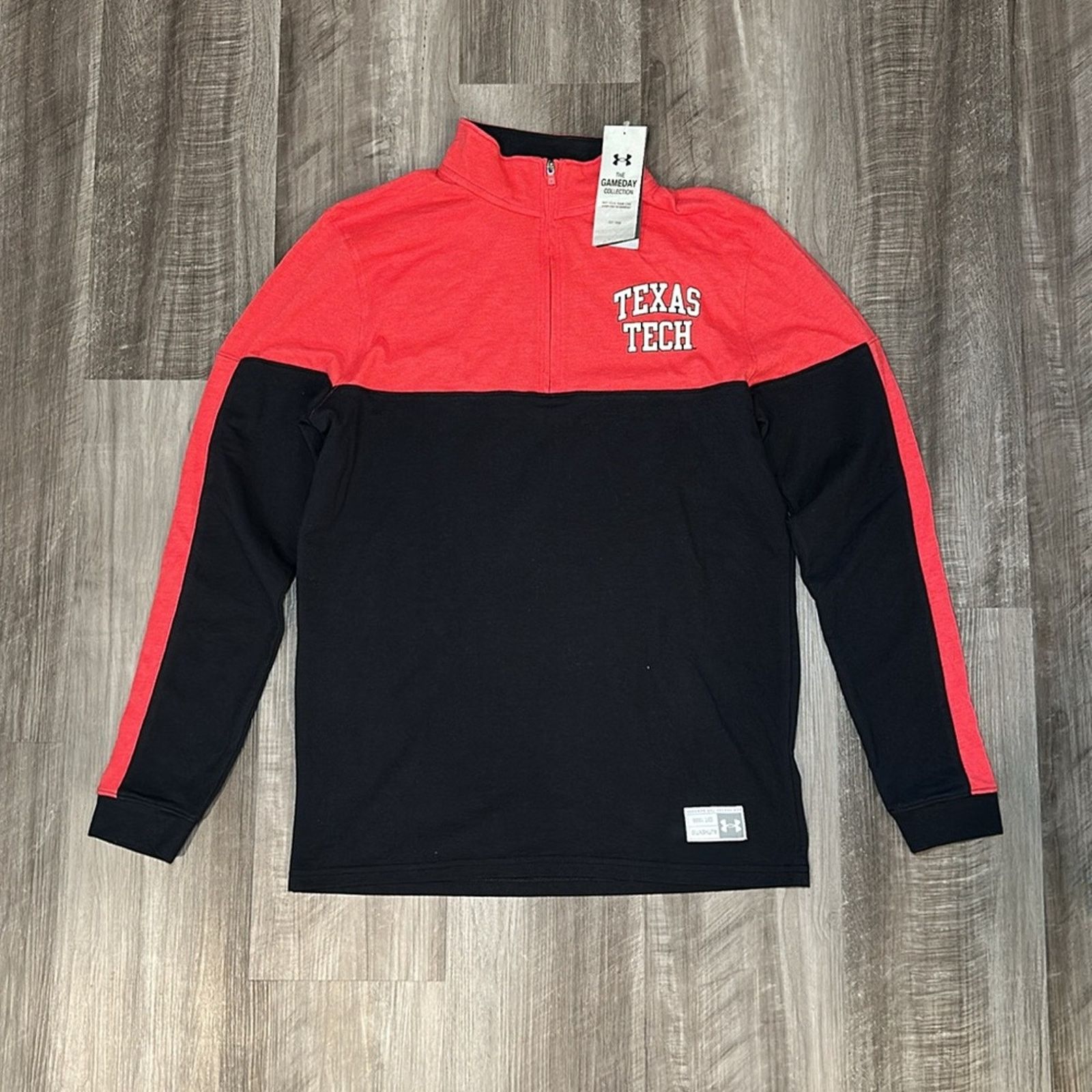 Under Armour Texas Tech Under Armour Quarter Zip Pullover - Small Size US S / EU 44-46 / 1 - 2 Thumbnail