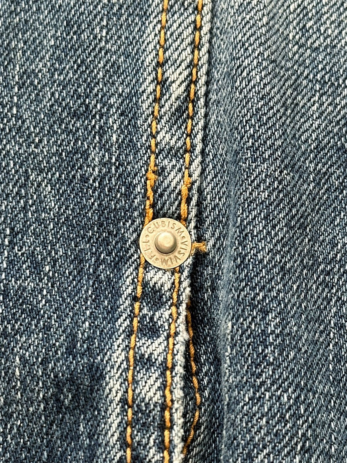 Visvim Sz2 16SS SS 101 Damaged Indigo Jacket Size US M / EU 48-50 / 2 - 7 Thumbnail