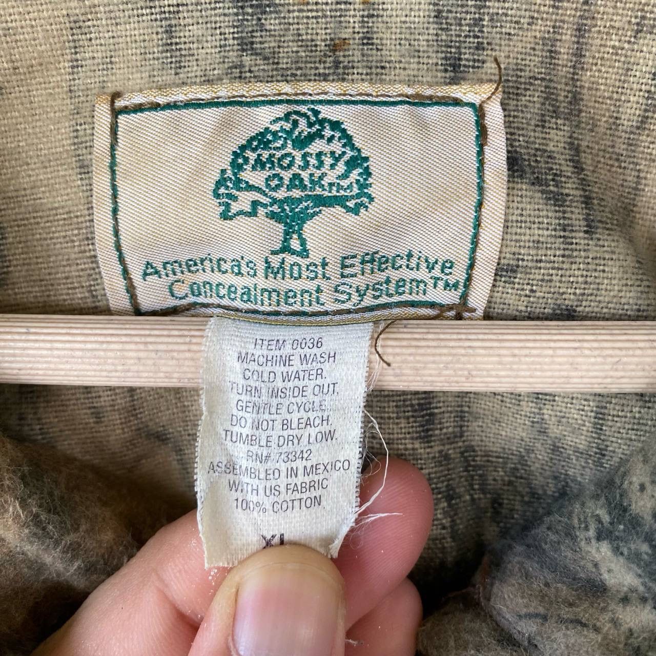 Mossy Oaks × Realtree × Vintage Vtg Mousy Oaks Big Pocket Zipper Jacket Size US XL / EU 56 / 4 - 6 Thumbnail