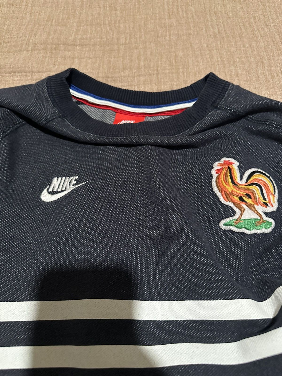 Nike Nike France Football Federation Crewneck Size US XL / EU 56 / 4 - 3 Thumbnail
