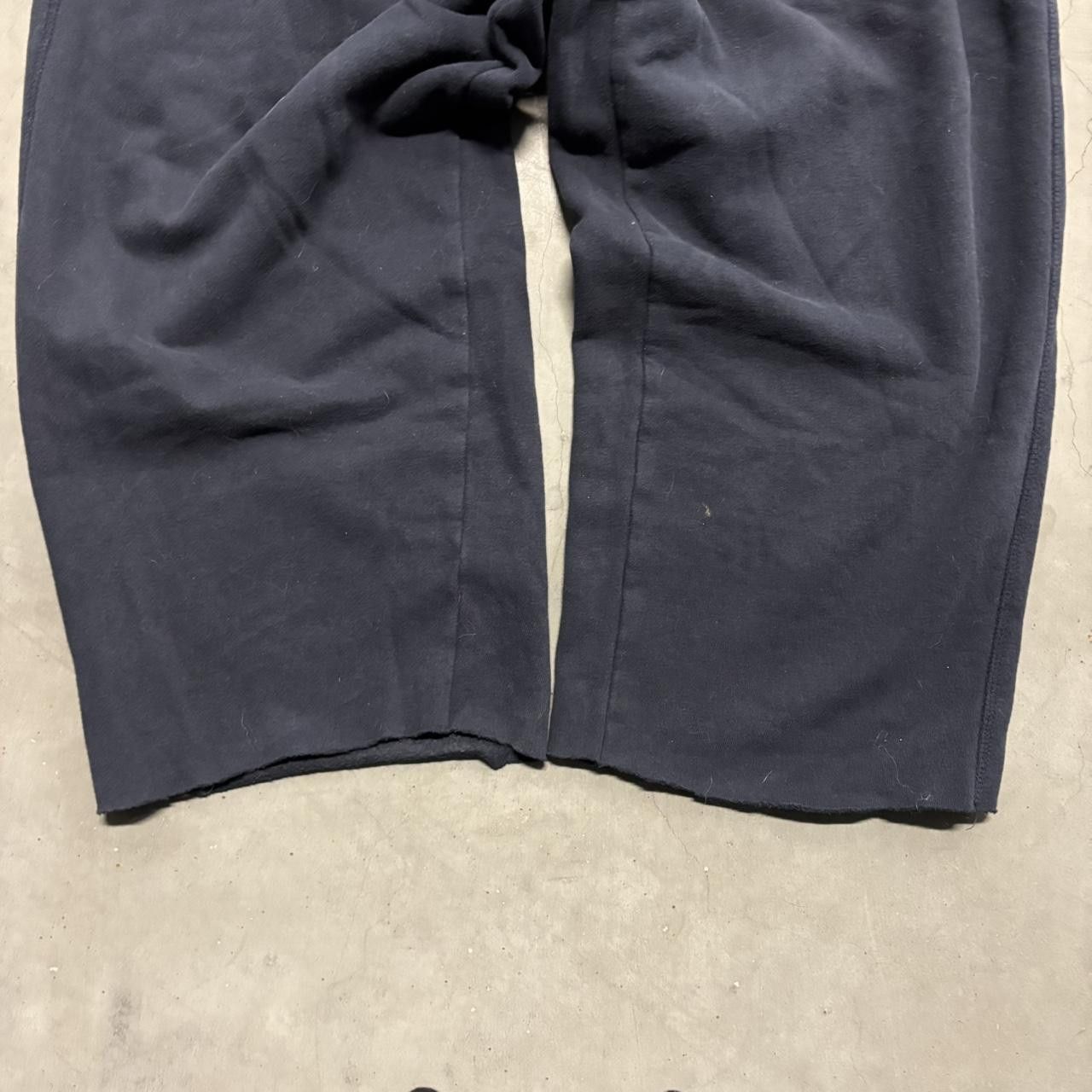 Starter × Vintage Crazy Vintage Y2K/2000s Baggy Navy Blue Wideleg Starter Sweatpants! Size US 40 / EU 56 - 4 Thumbnail