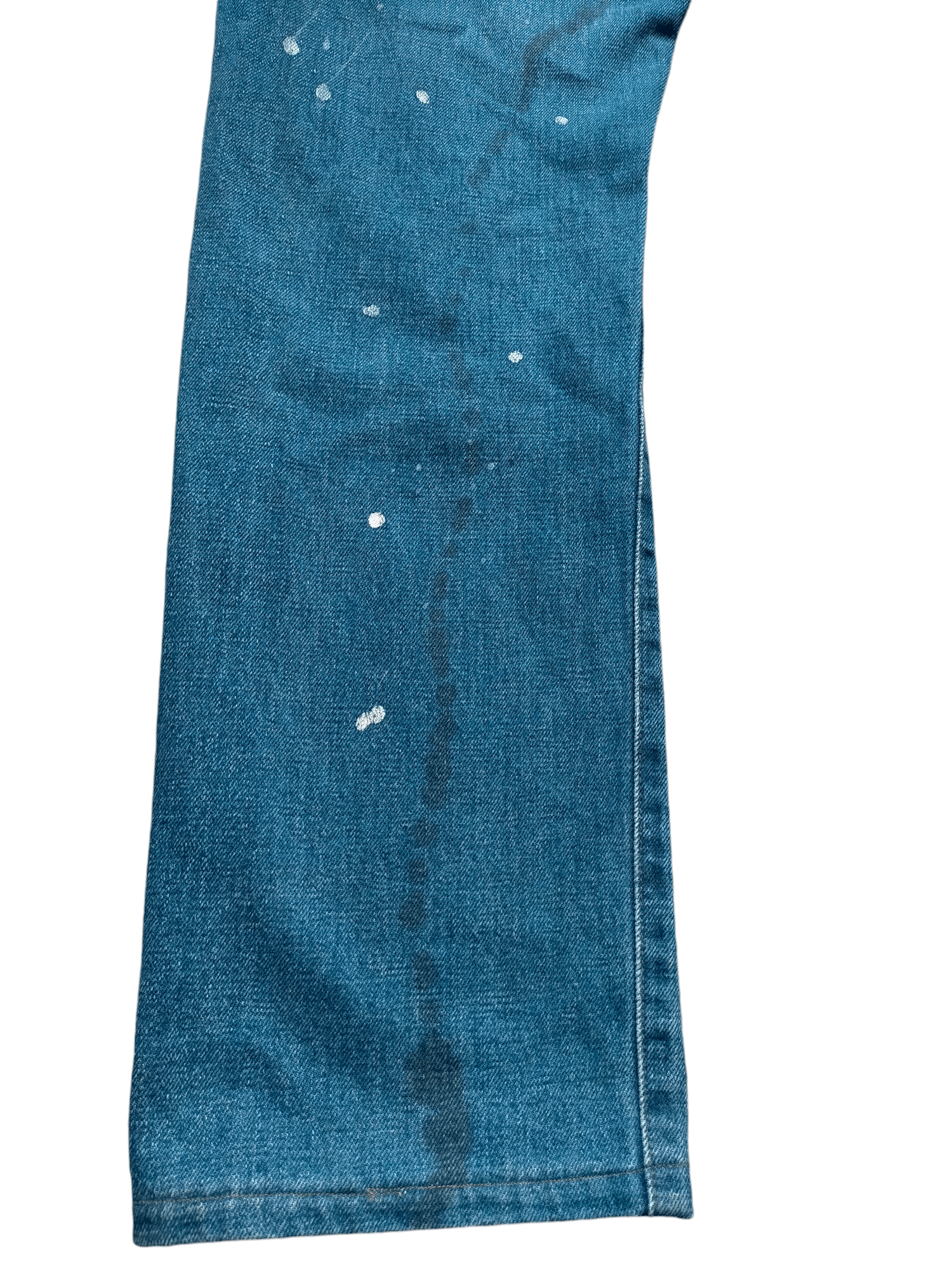 Hysteric Glamour × Japanese Brand Made in Japan Liberto Painted Denim selvedge Jeans Size US 29 - 13 Thumbnail