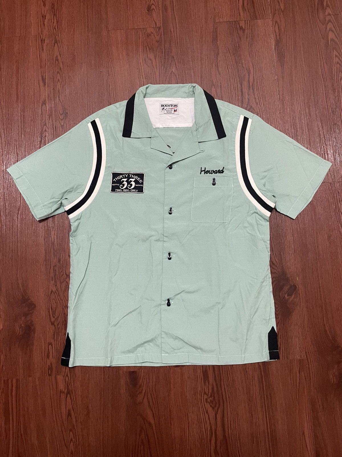 Other Houston Thirty Three Bowling Shirt Size US XL / EU 56 / 4 - 1 Thumbnail