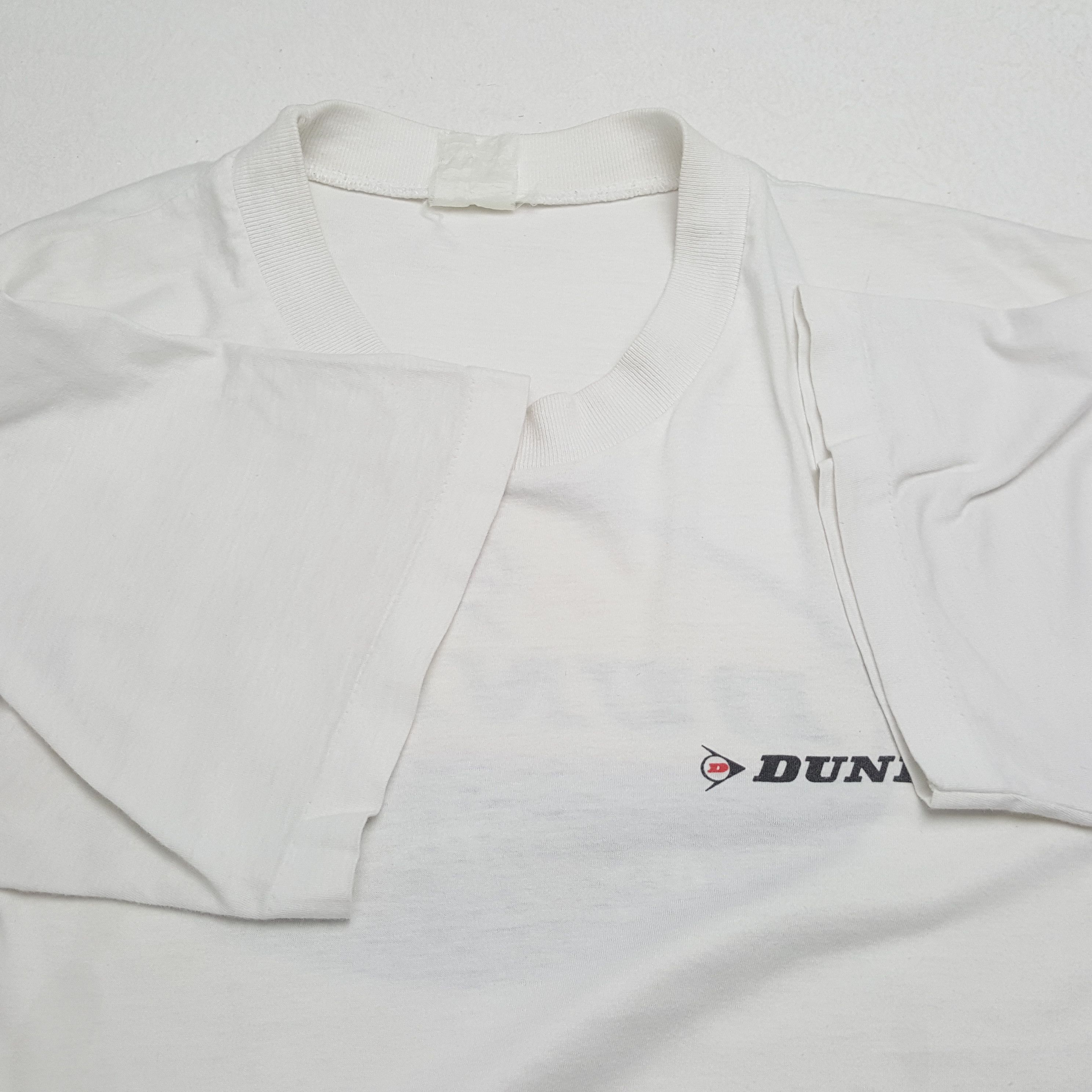 Dunlop × Vintage Vintage DUNLOP MOTORSPORT Formula One Racing T-Shirts Size US M / EU 48-50 / 2 - 6 Thumbnail