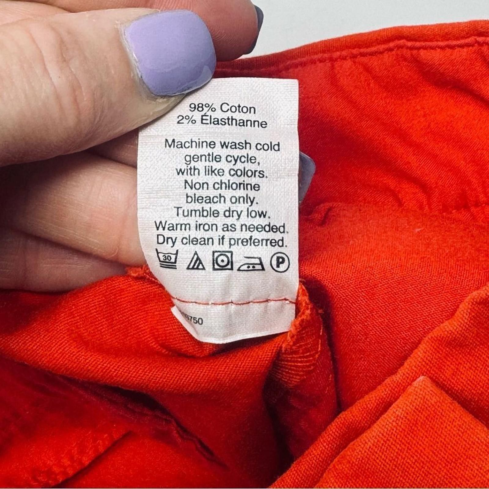 J.Crew J.Crew. Women's Sailor-Slim Wide Pants in Red. Size 4. Size 27" / US 4 / IT 40 - 4 Thumbnail