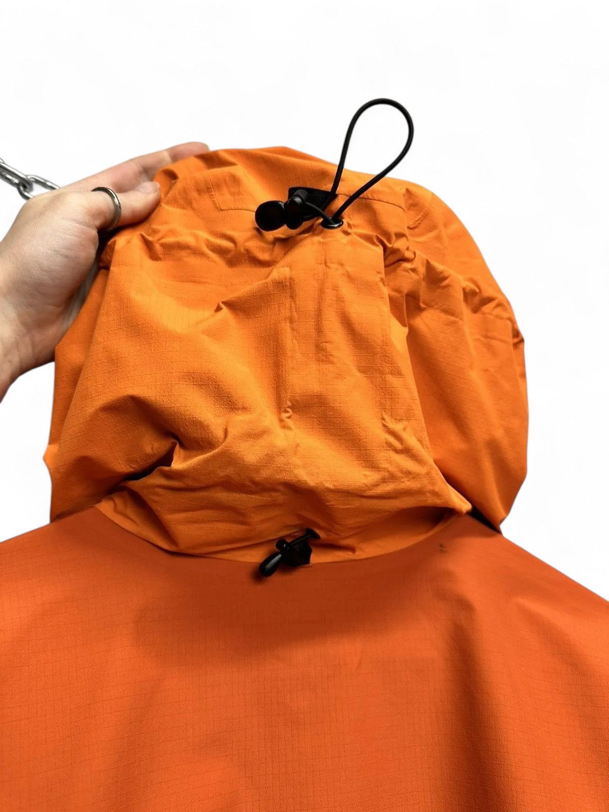 Goretex Arcteryx orange tech jacket outdoor windproof hiking style Size US XL / EU 56 / 4 - 17 Thumbnail