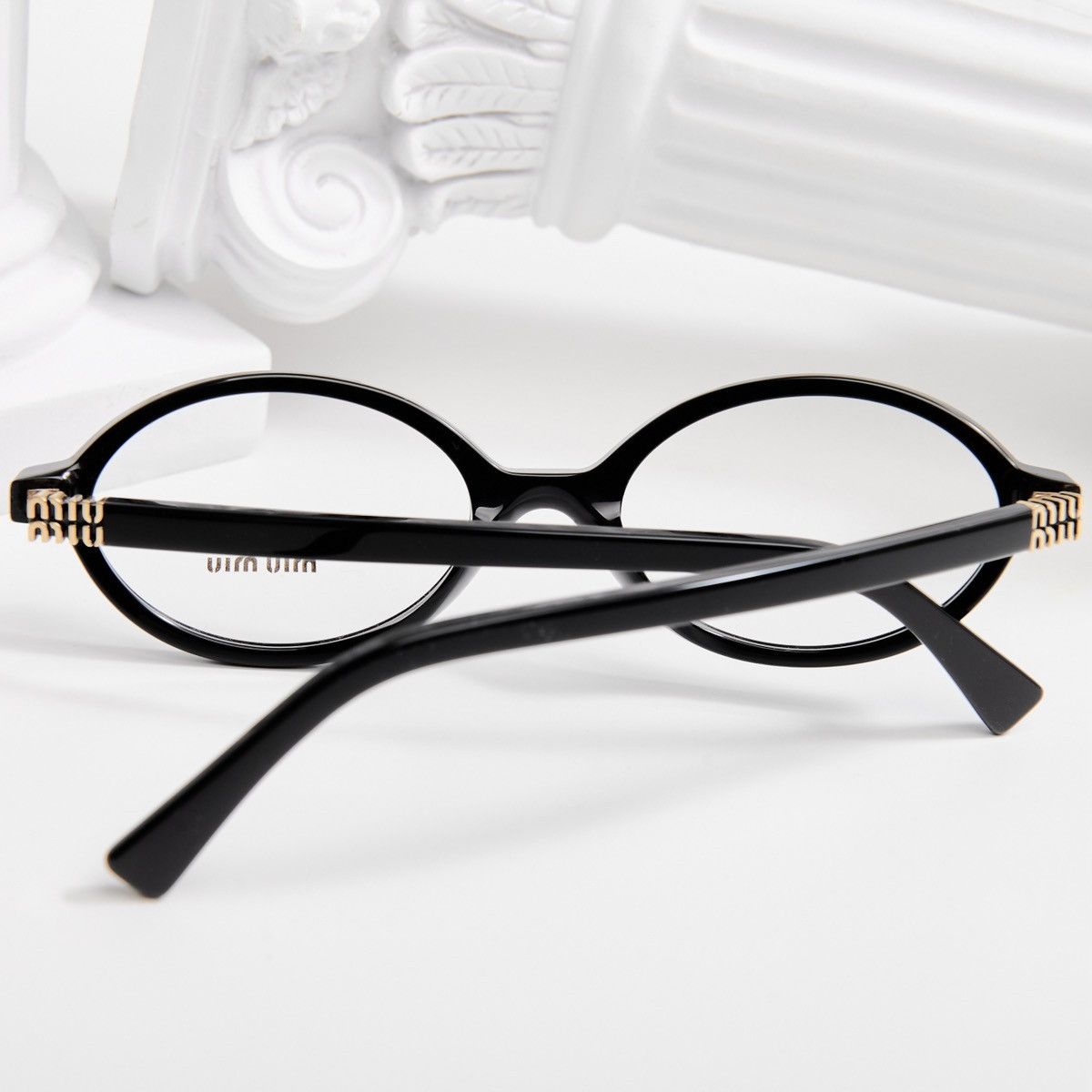 Miu Miu MIU MIU 0MU 01XV 1AB1O1 GLASSES Size ONE SIZE - 7 Thumbnail