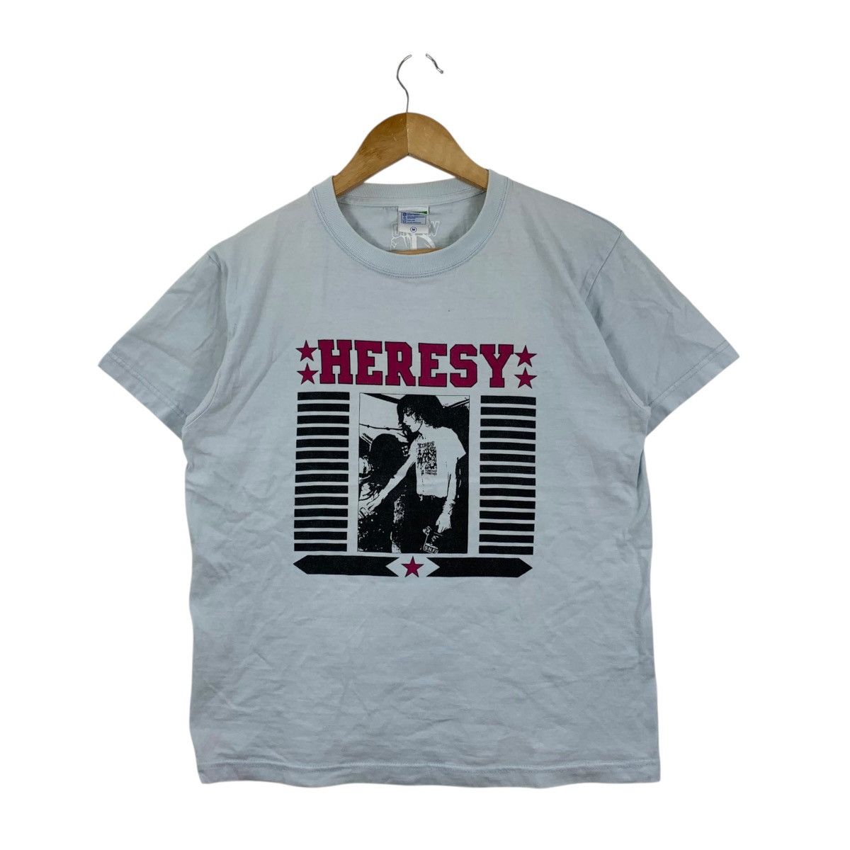 HERESY MOSH TEAM Crew For Life Records Uk Punk Band Tshirt