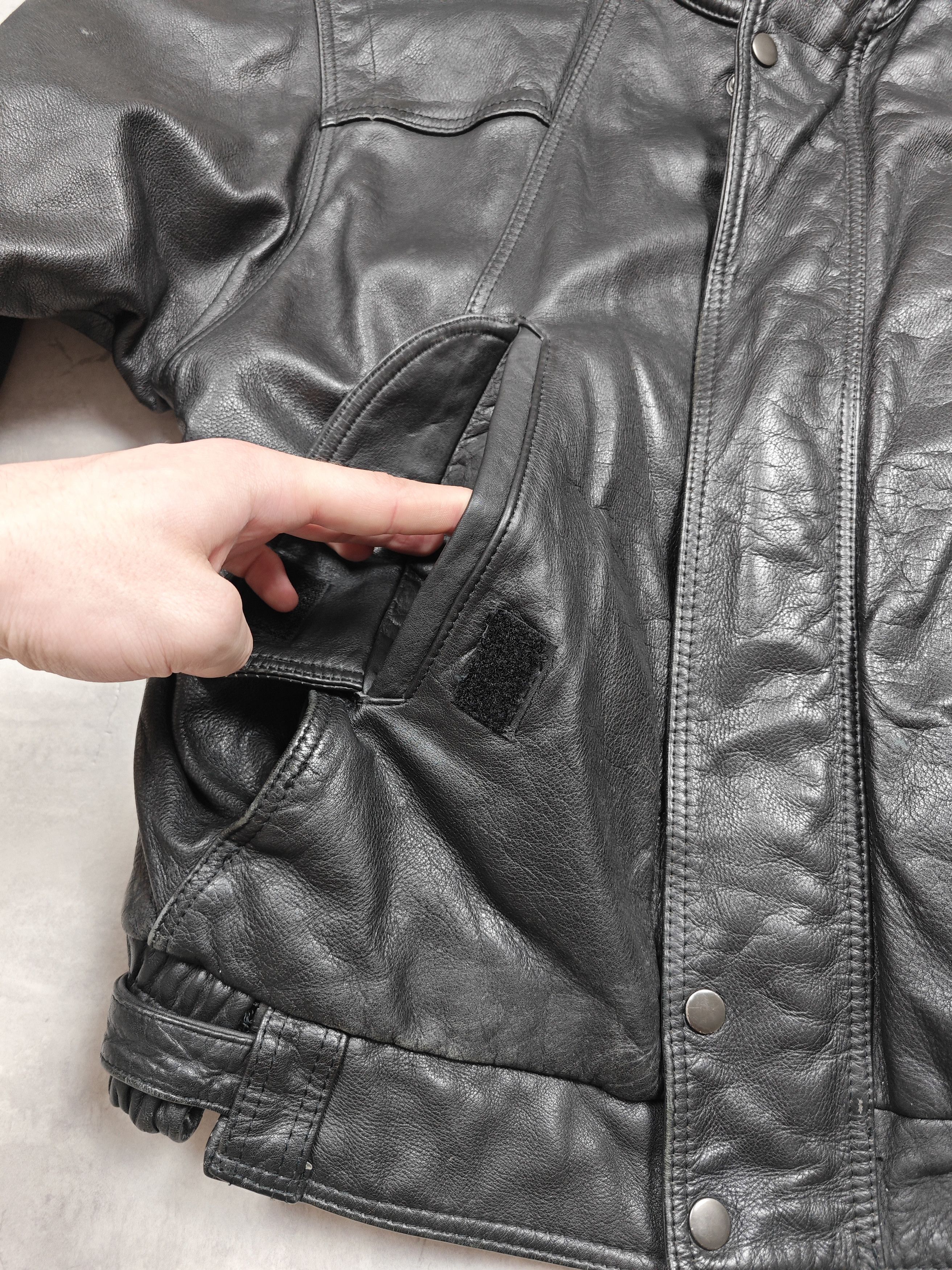 Angelo Litrico Angelo Litrico Vintage Leather Jacket Size US XL / EU 56 / 4 - 11 Thumbnail