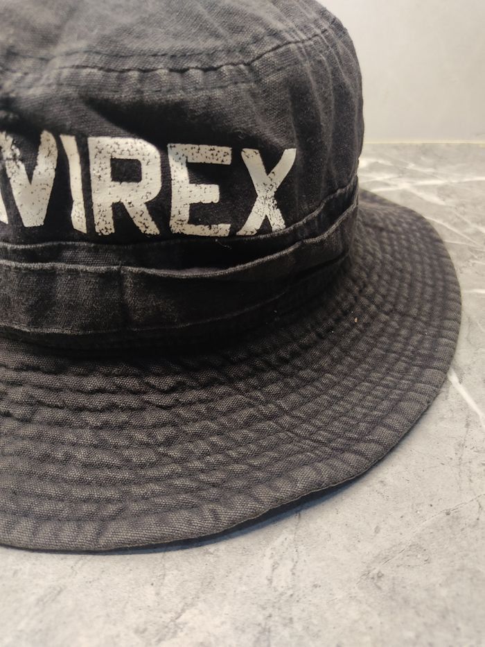 Avirex Vintage Avirex Distressed Style Bucket Hat Size ONE SIZE - 3 Thumbnail