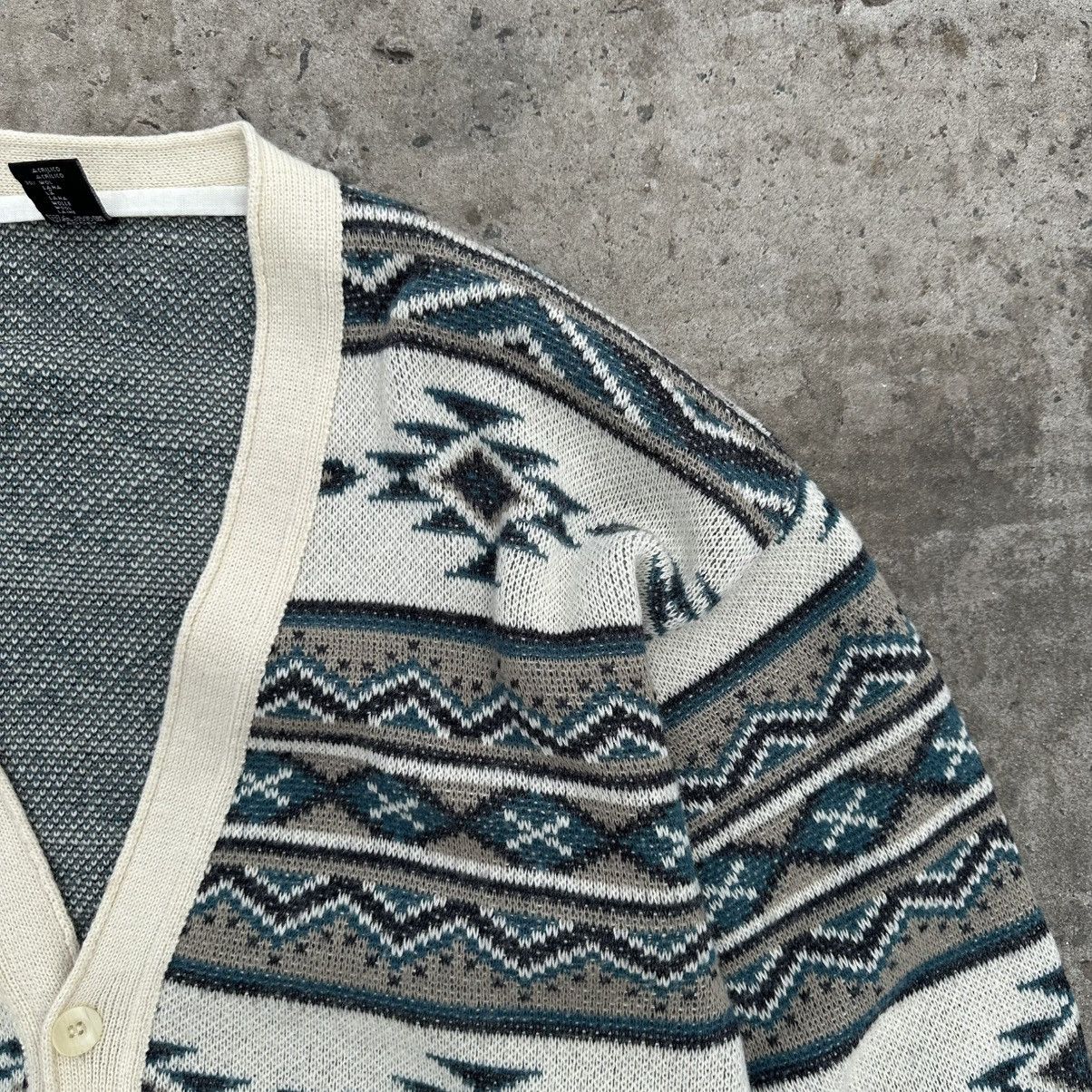 Designer × Japanese Brand Vintage Japanese Style Knit Cardigan Hype Y2K 00s USA Size US M / EU 48-50 / 2 - 6 Thumbnail