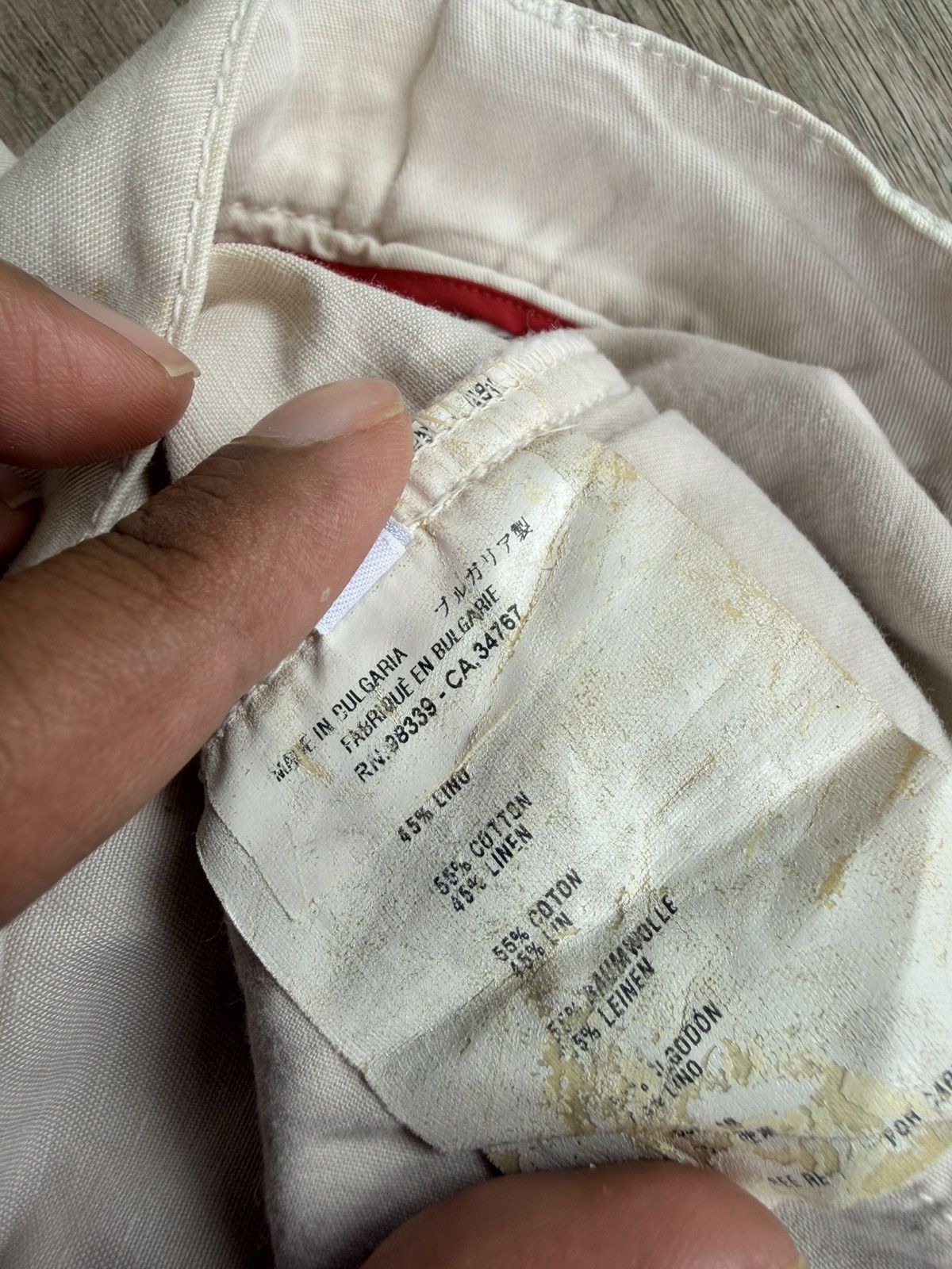 Prada Vintage Prada Cream Pants Size US 35 - 10 Thumbnail