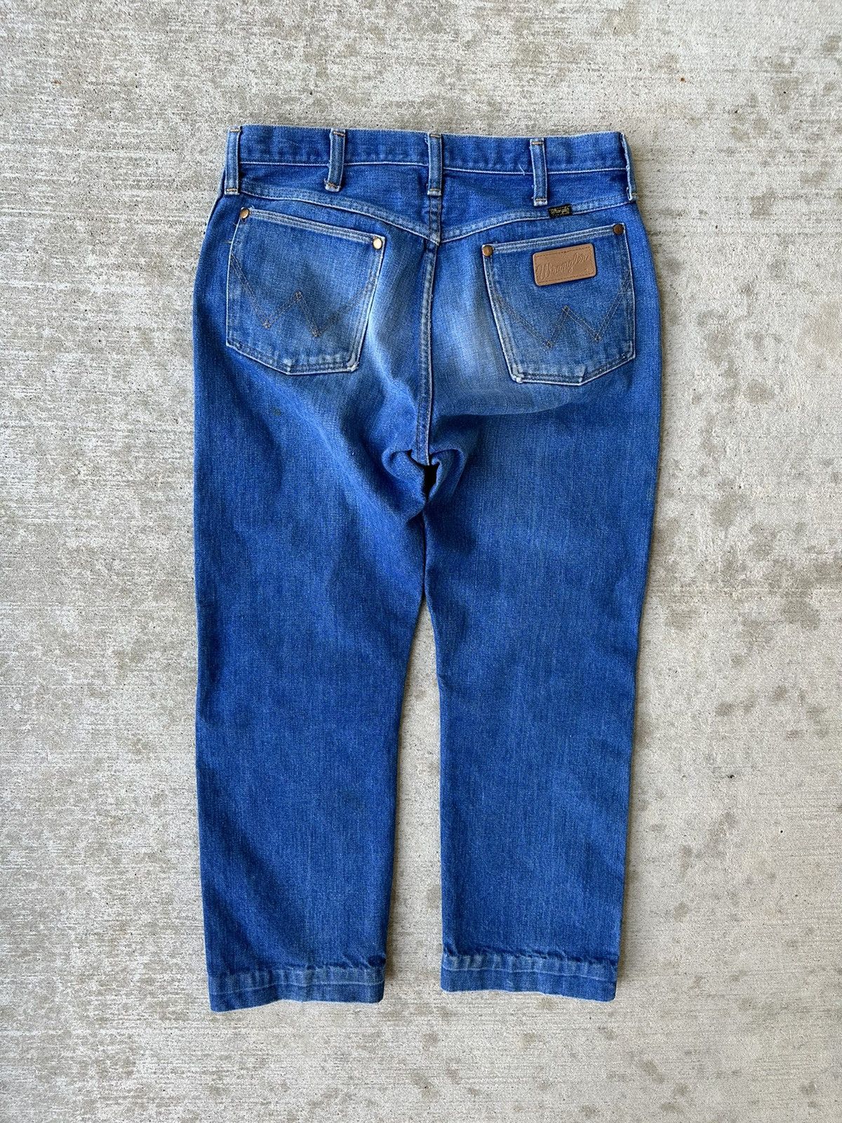 Wrangler 80s Wrangler Western Denim Blue Jeans Size US 32 / EU 48 - 9 Thumbnail