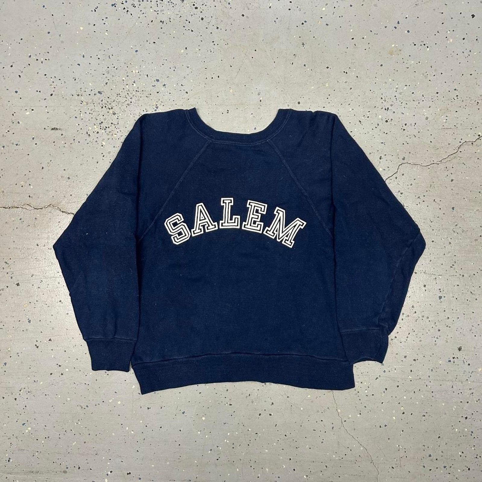 Other Navy blue vintage 70s/80s Salem crewneck sweatshirt Size S / US 4 / IT 40 - 1 Thumbnail