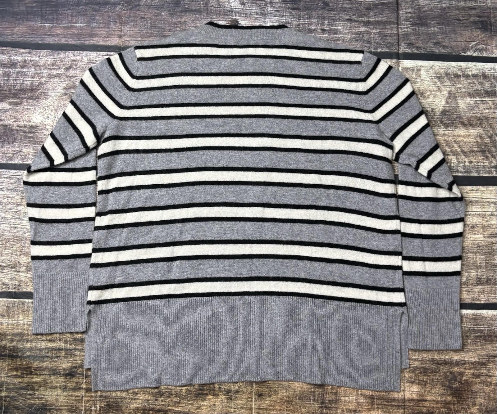 Bloomingdale's C by Bloomingdales Cashmere Sweater Women's Large Gray Size L / US 10 / IT 46 - 3 Thumbnail