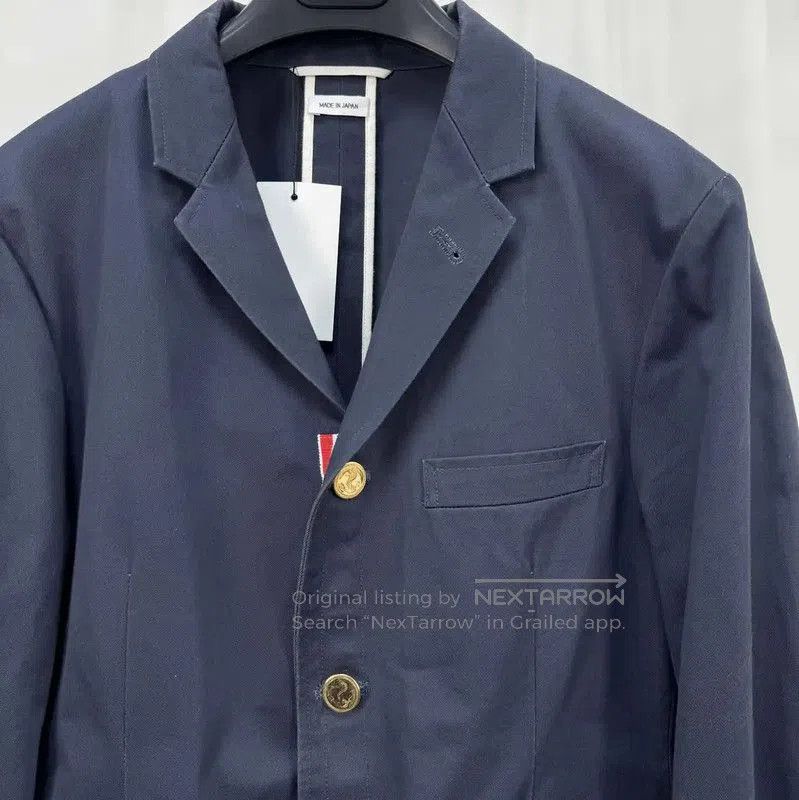 Thom Browne Thom Browne Men's Long Sleeve Navy Coat . Size US S / EU 44-46 / 1 - 3 Thumbnail