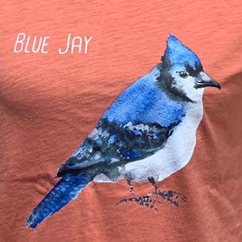 Other Wingspan Inspired Women's Small Upcycled Blue Jay Tee Size ONE SIZE - 2 Thumbnail