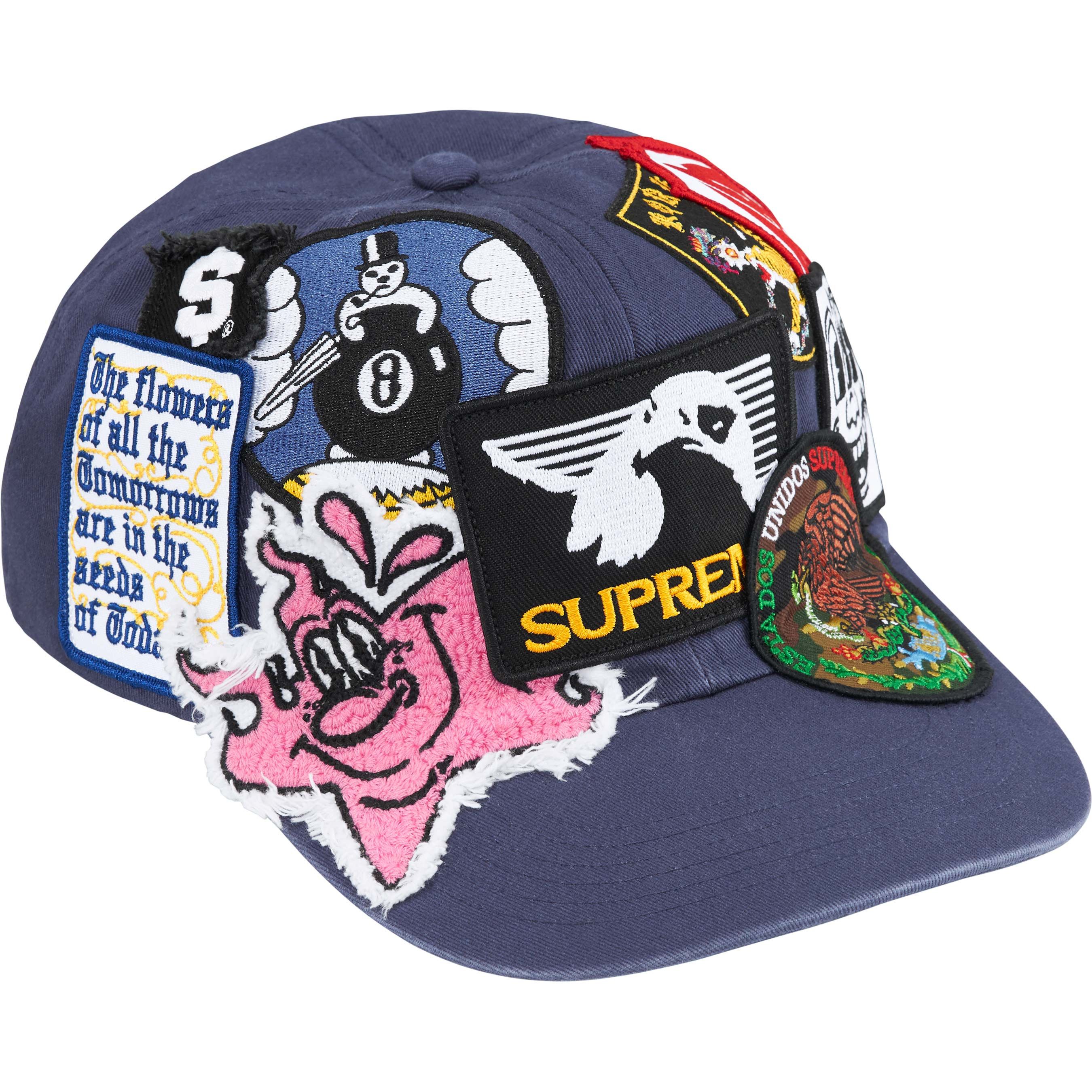 Supreme Supreme Patches 6-Panel Size ONE SIZE - 2 Thumbnail