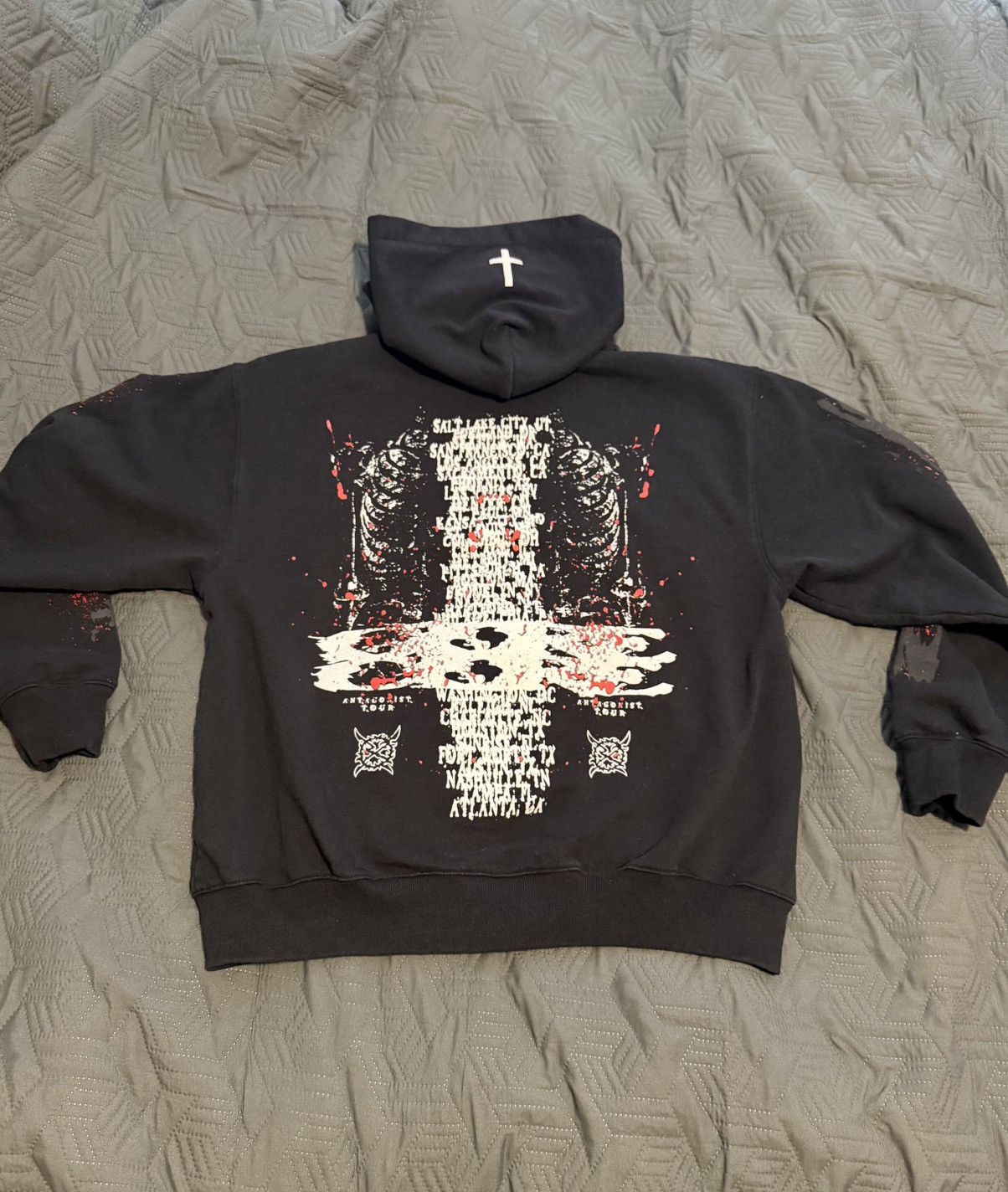 Playboi Carti Playboi Carti x Ken Carson “Xtagonist Tour” Zip Hoodie Size US M / EU 48-50 / 2 - 2 Thumbnail