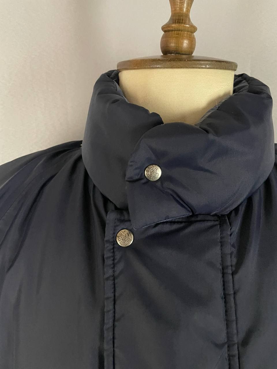 Moncler Moncler Jacket Parka Navy Vintage Size US L / EU 52-54 / 3 - 4 Thumbnail