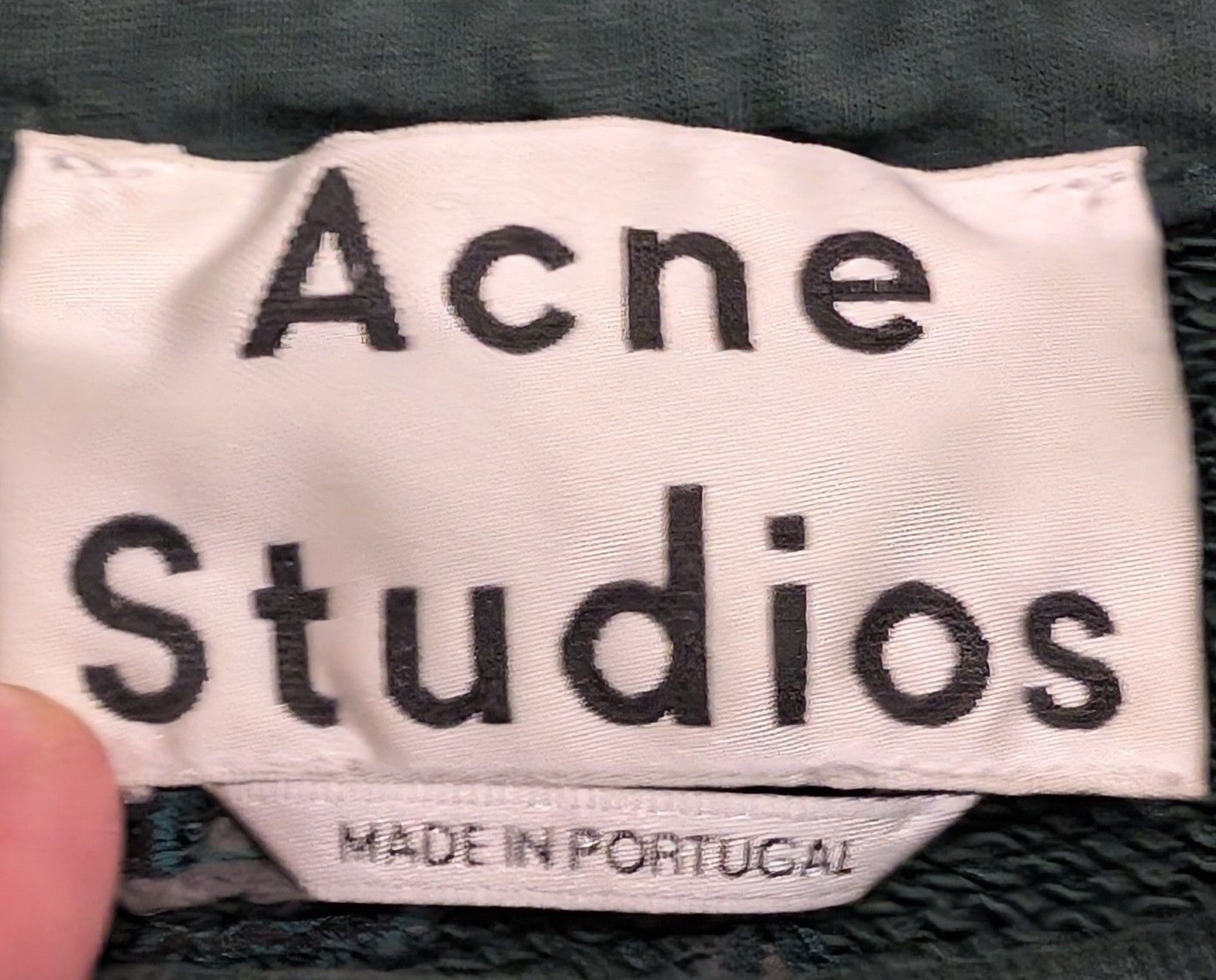 Acne Studios Acne Studios Forest Green Sweatshirt Made in Portugal Size US M / EU 48-50 / 2 - 3 Thumbnail