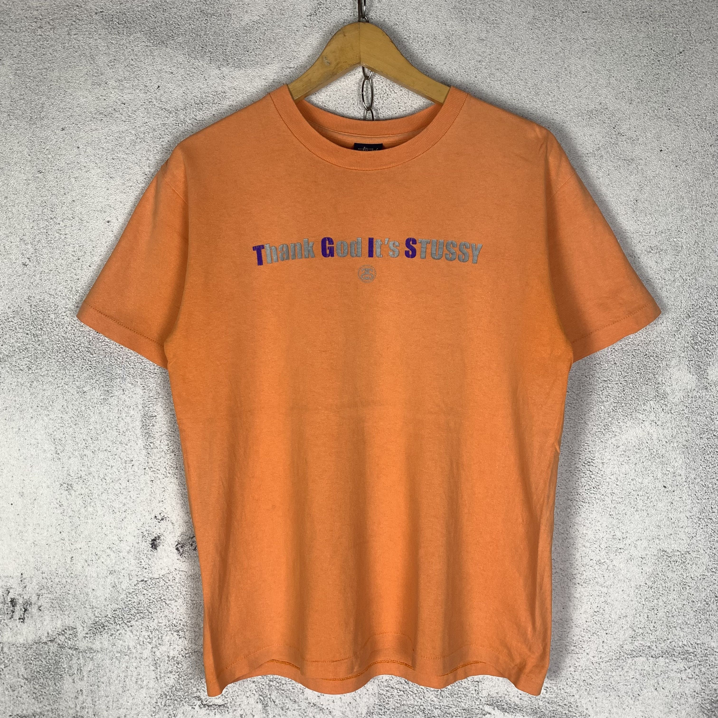 Vintage Thank God It's Stussy Tshirt