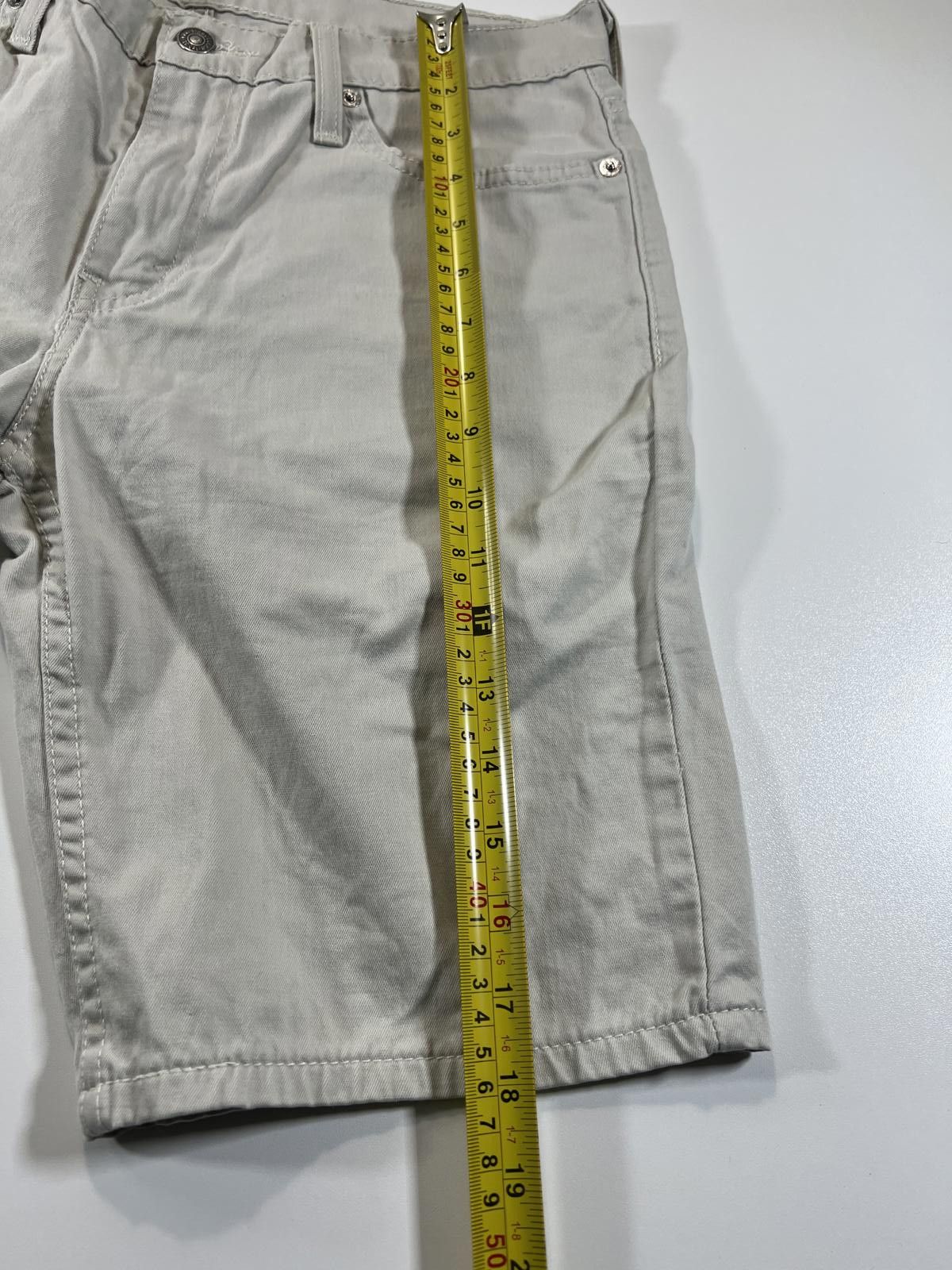 Other Vintage Levi’s 511 Men's Beige Casual Shorts 30 Size US 30 / EU 46 - 5 Thumbnail