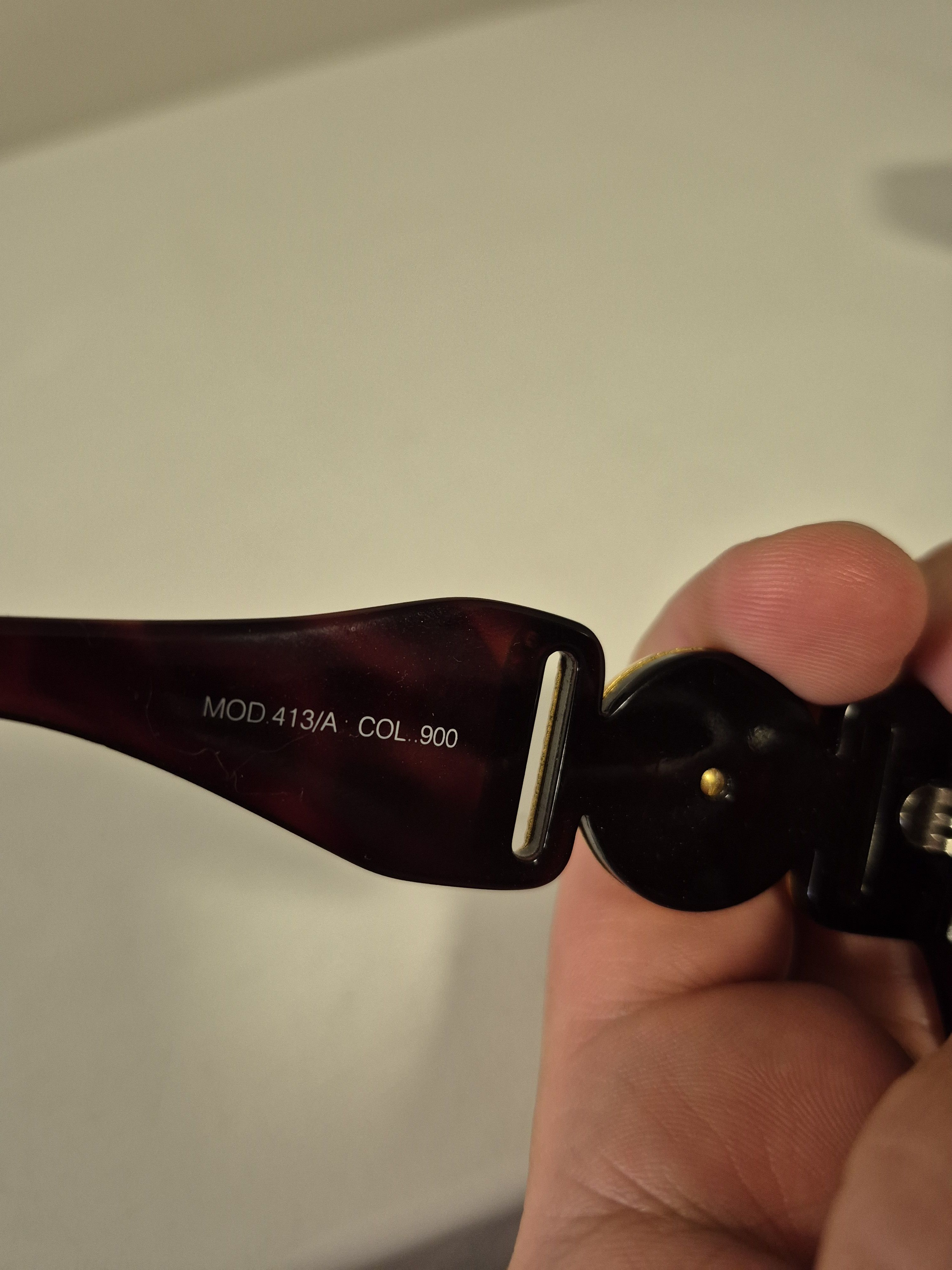Versace Vintage Gianni Versace Sunglasses big logo medusa Size ONE SIZE - 8 Thumbnail