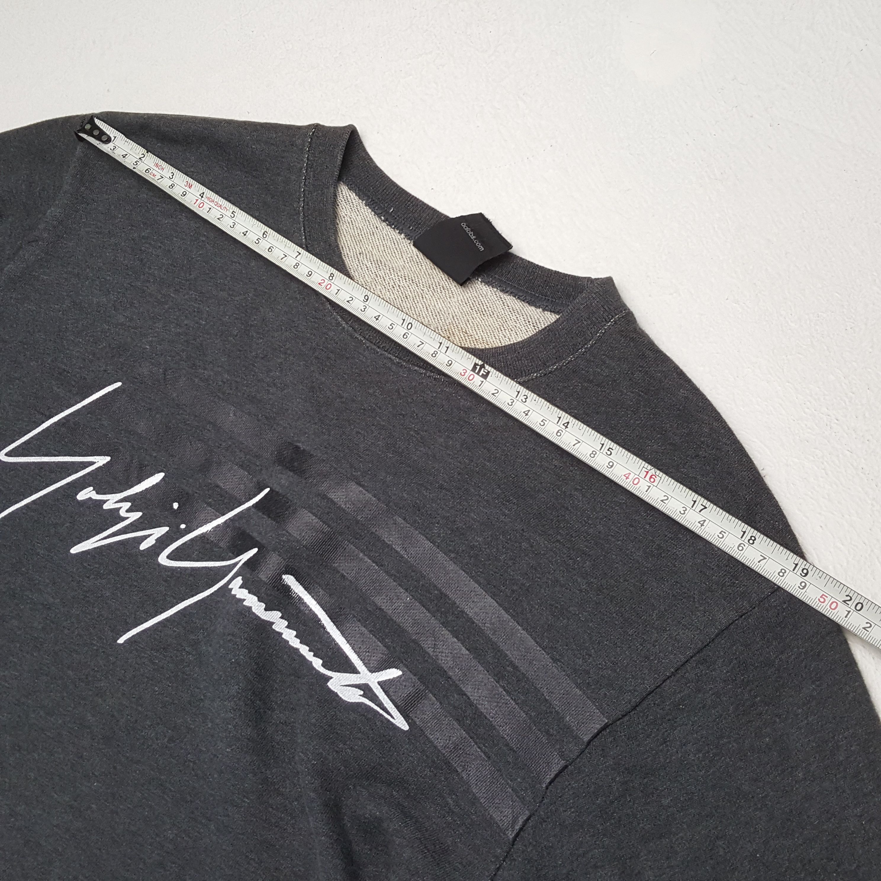 Adidas × Vintage ADIDAS x Custom Art YOHJI YAMAMOTO Style Sweatshirt Size US M / EU 48-50 / 2 - 5 Thumbnail