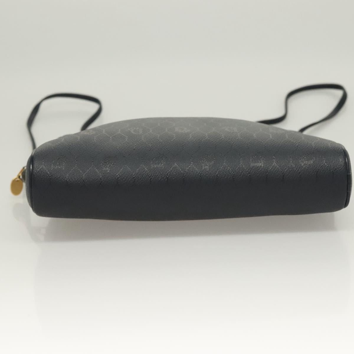 Dior DIOR Honeycomb Canvas Shoulder Bag Pvc Navy Gold Size ONE SIZE - 9 Thumbnail