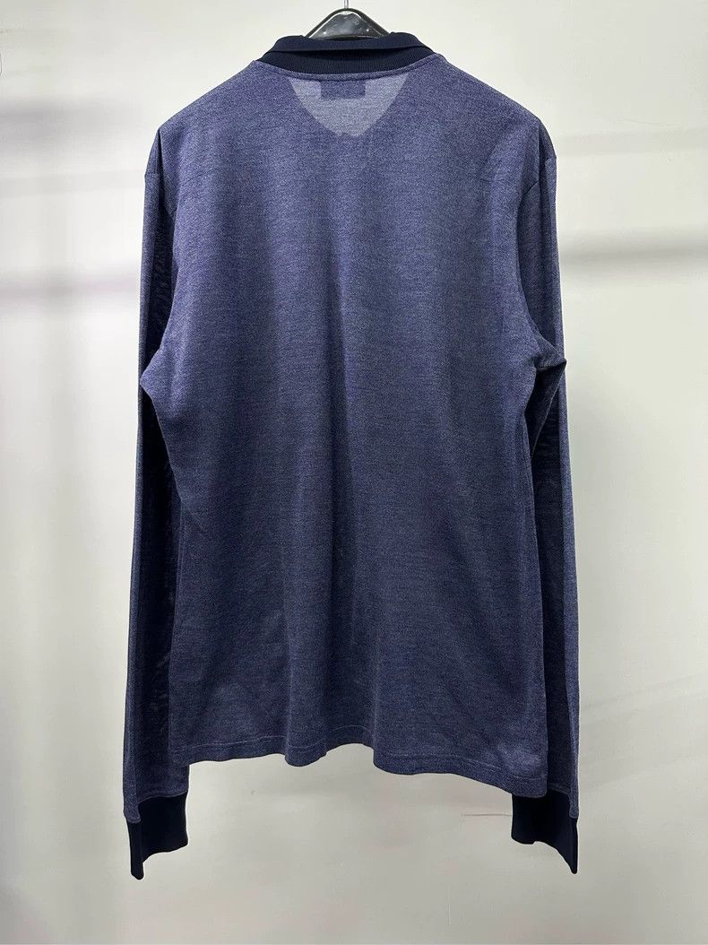 Dior Dior Little bee embroidery long-sleeved polo shirt 2501-Ne Size US M / EU 48-50 / 2 - 2 Thumbnail