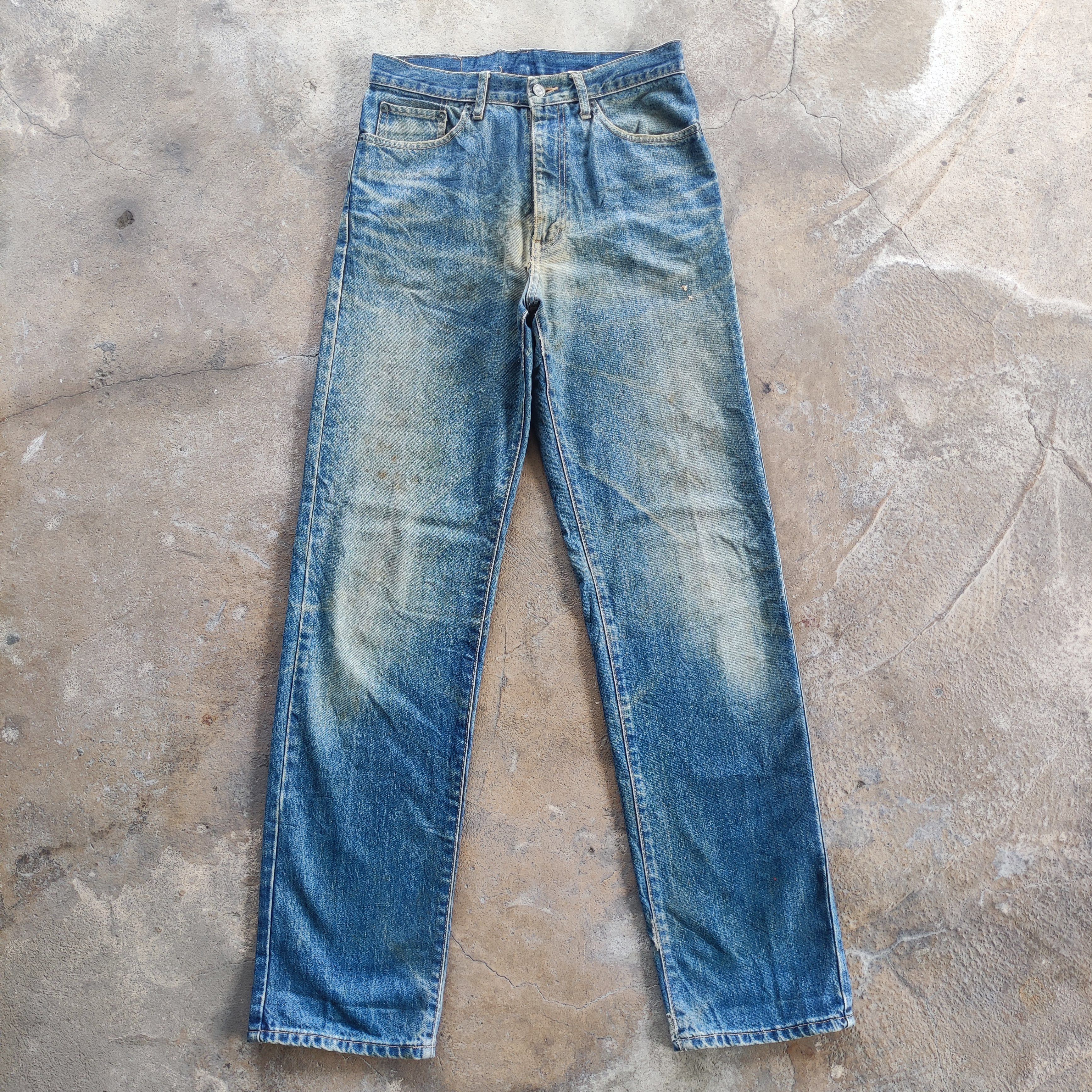 Japanese Brand Vintage Japanese Brand Real Jeans Faded Pants Size US 32 / EU 48 - 1 Thumbnail