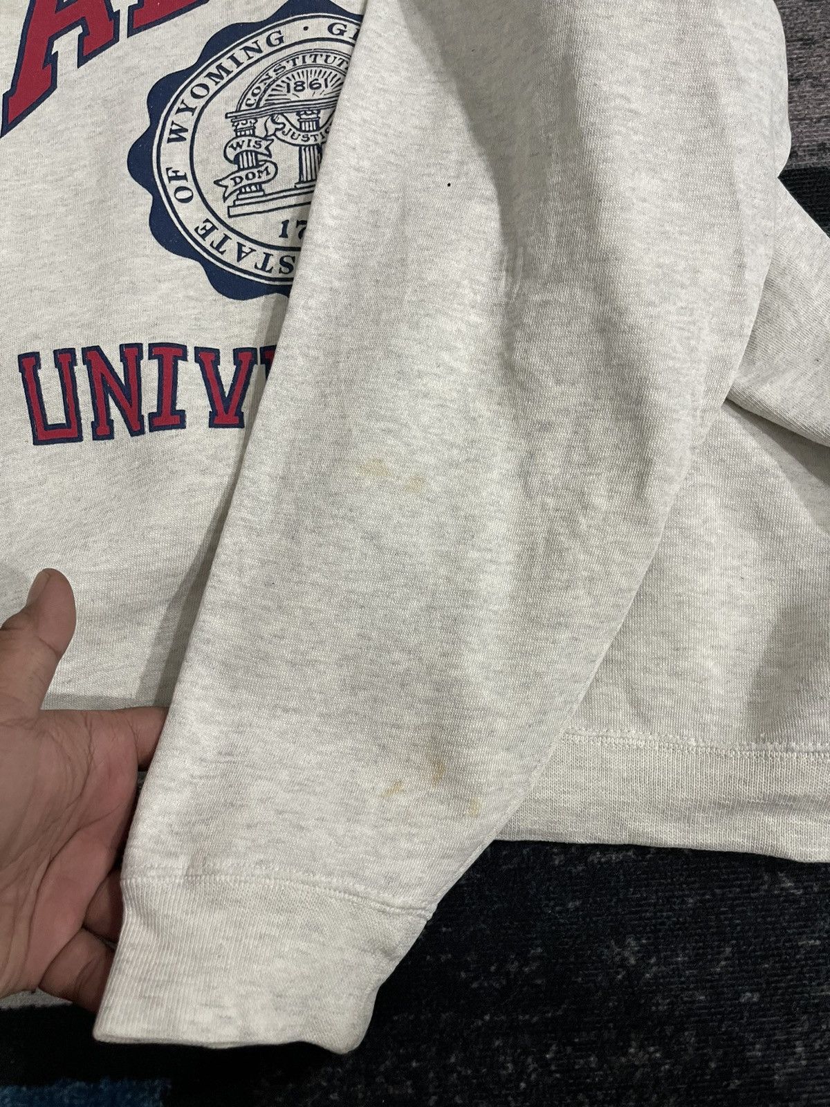 Vintage Vintage University Adams Sweatshirt Size US XL / EU 56 / 4 - 9 Thumbnail