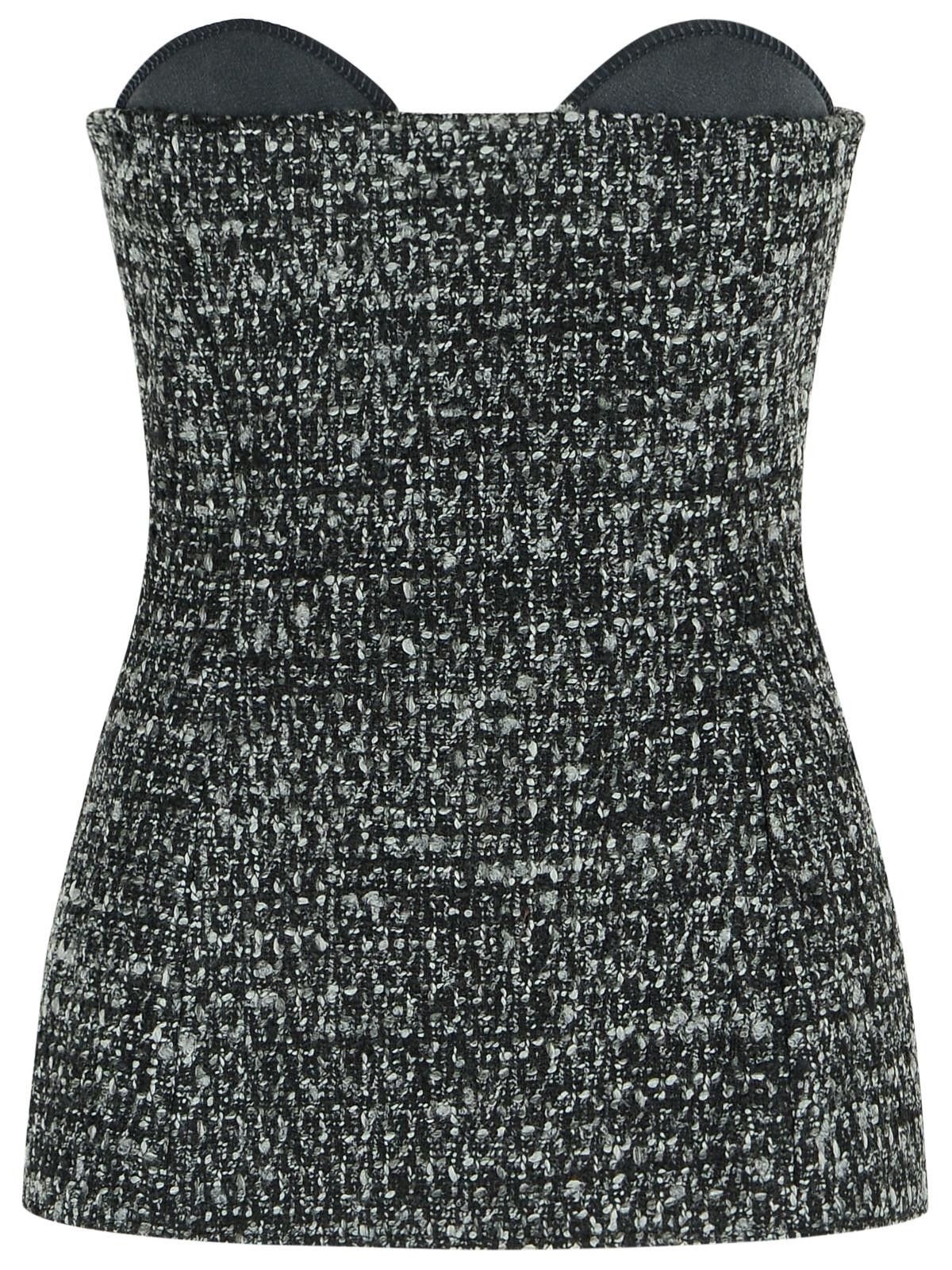 Diesel DIESEL Two-Tone Wool Blend Top Size M / US 6-8 / IT 42-44 - 1 Thumbnail