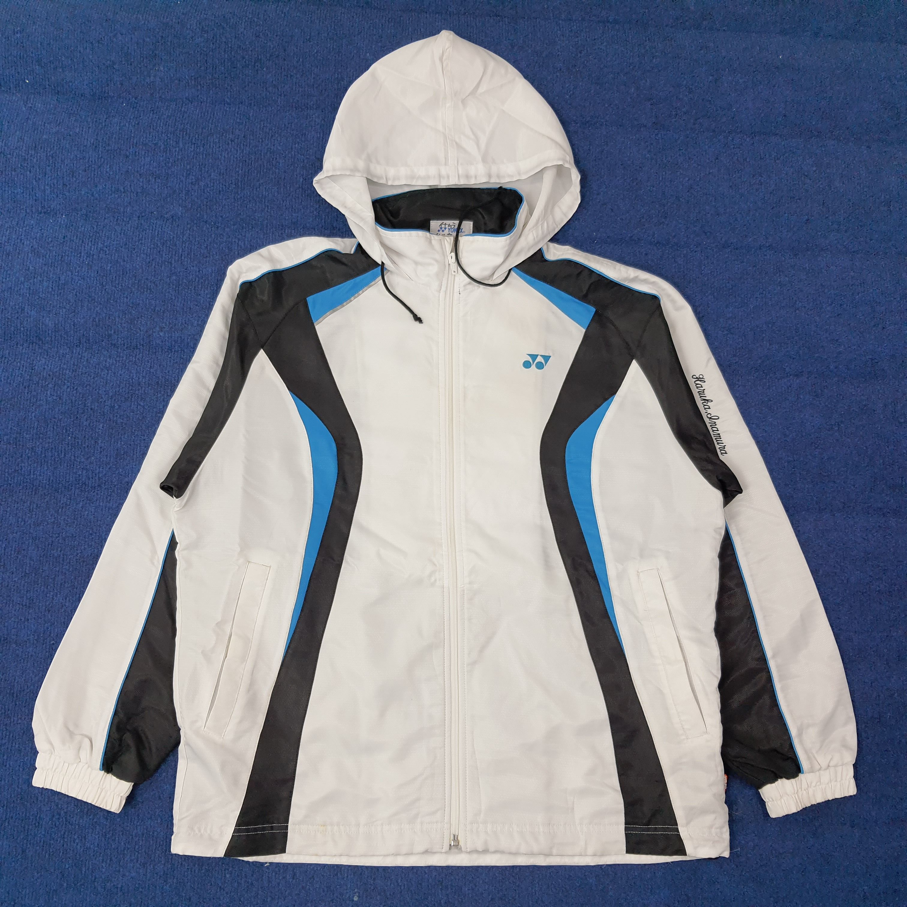 Japanese Brand Vintage Yonex Sportwear Outdoor Training Jacket C261N26 Size US L / EU 52-54 / 3 - 1 Thumbnail