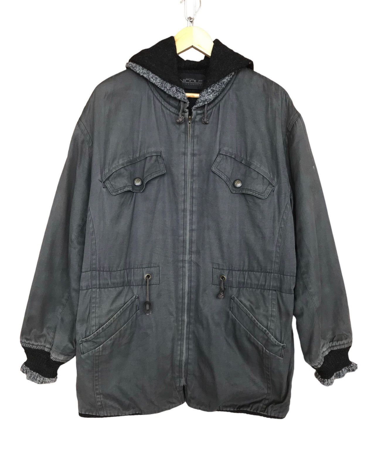 If Six Was Nine Monsieur Nicole Yukio Kobayashi Reversible Hooded Jacket Size US L / EU 52-54 / 3 - 1 Thumbnail
