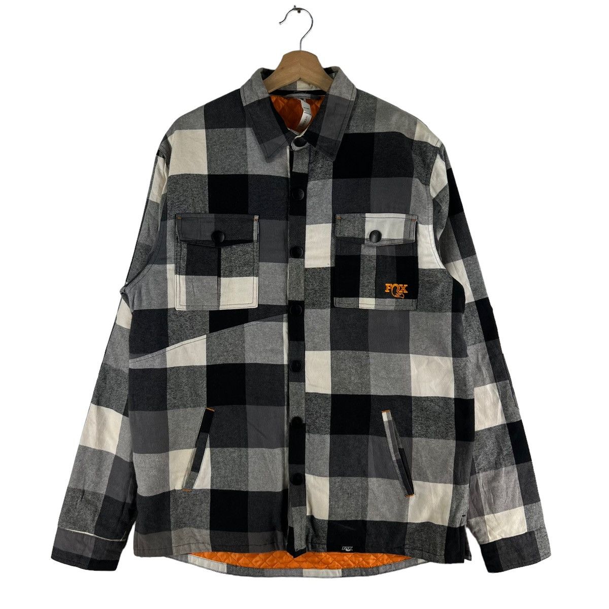 Fox Racing 🔥Chore Jacket Tartan Design Fox Racing Worker Wear Size US L / EU 52-54 / 3 - 1 Thumbnail