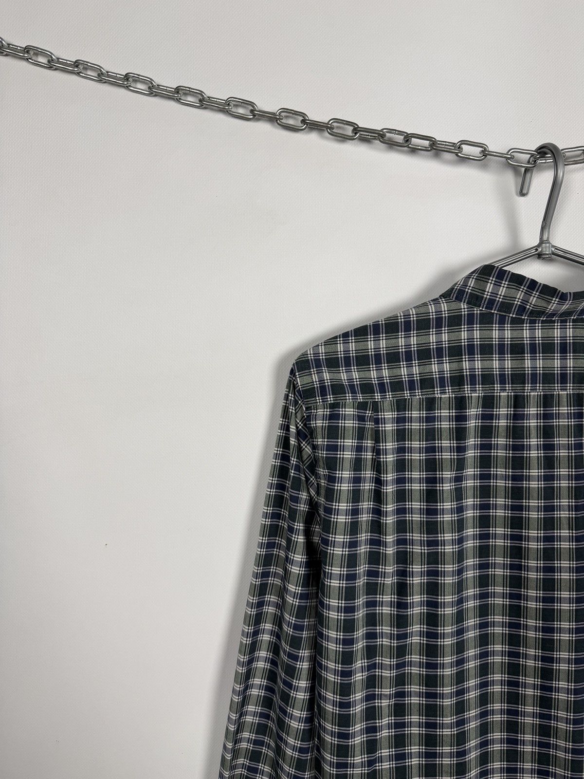 Lacoste Lacoste Long Sleeve Plaid Shirt Button Up Slim Fit Size M Size US M / EU 48-50 / 2 - 12 Thumbnail